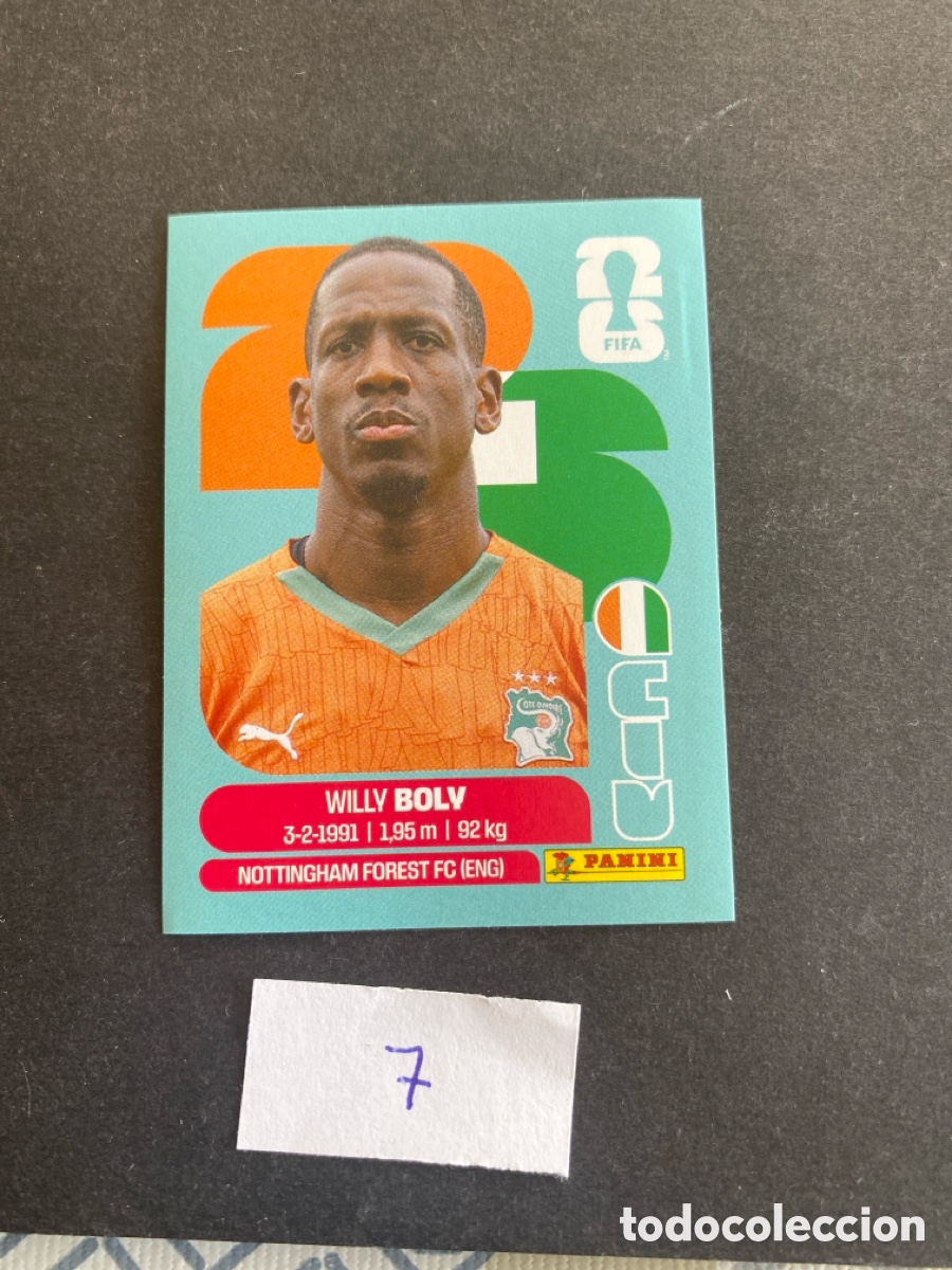 Fu&szlig;ball-Sticker: Cromo Costa de Marfil Mundial 2026 N* 7 nuevo