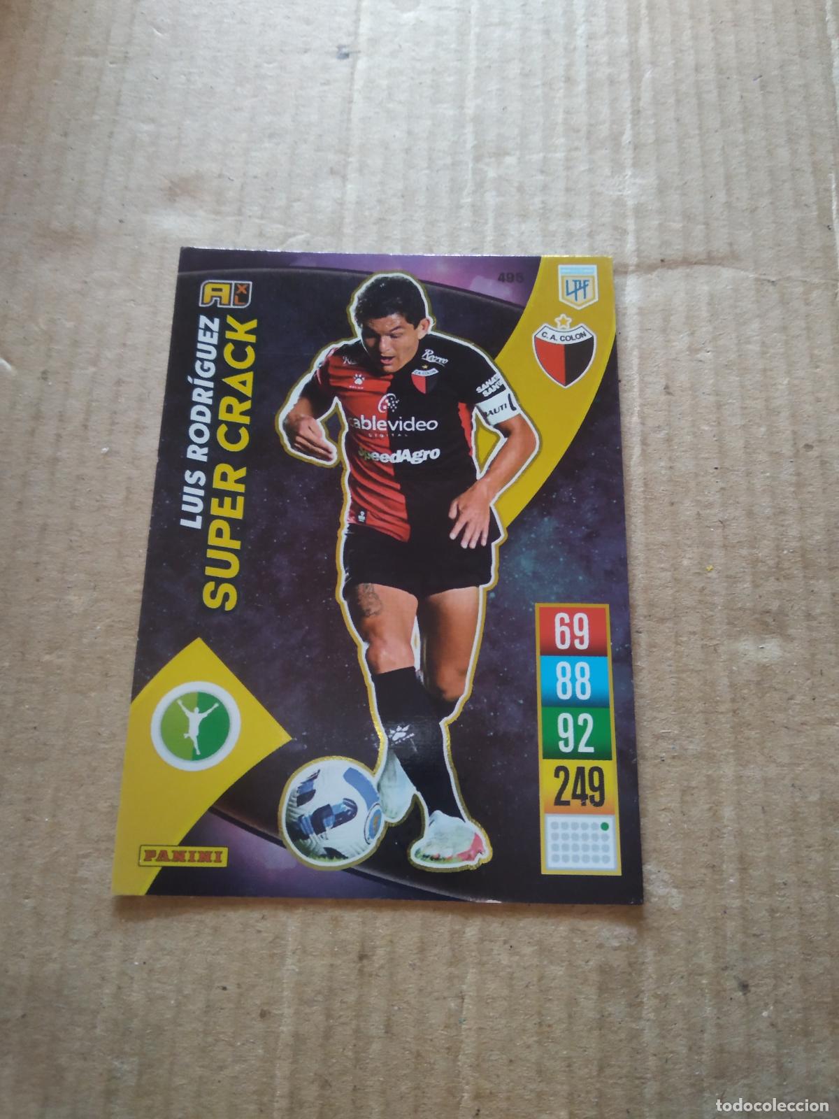 Cromos de F&uacute;tbol: 495 LUIS RODRIGUEZ COLON CROMO FUTBOL ARGENTINO PANINI LIGA ARGENTINA 2021-2022 ADRENALYN