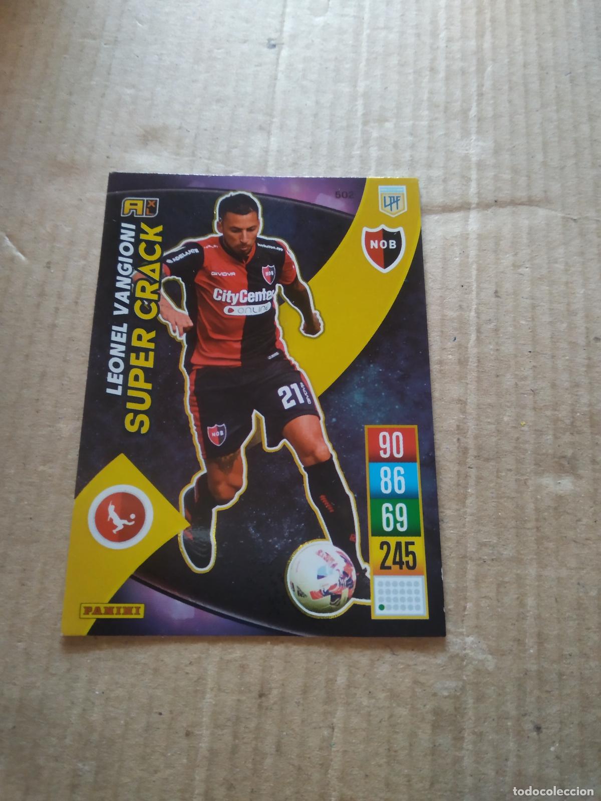 Cromos de F&uacute;tbol: 502 LEONEL VANGIONI NEWELL'S CROMO FUTBOL ARGENTINO PANINI LIGA ARGENTINA 2021-2022 ADRENALYN