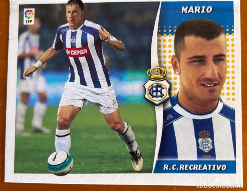 Cromos de F&uacute;tbol: EDICIONES ESTE 2006-2007 06 07 MARIO (RECREATIVO) COLOCA VENTANILLA LEER