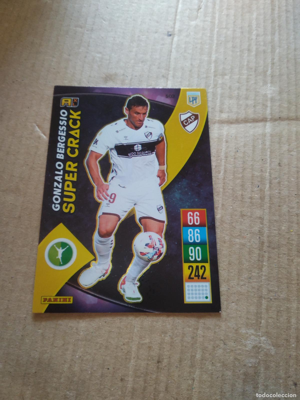 Cromos de F&uacute;tbol: 503 GONZALO BERGESSIO PLATENSE CROMO FUTBOL ARGENTINO PANINI LIGA ARGENTINA 2021-2022 ADRENALYN