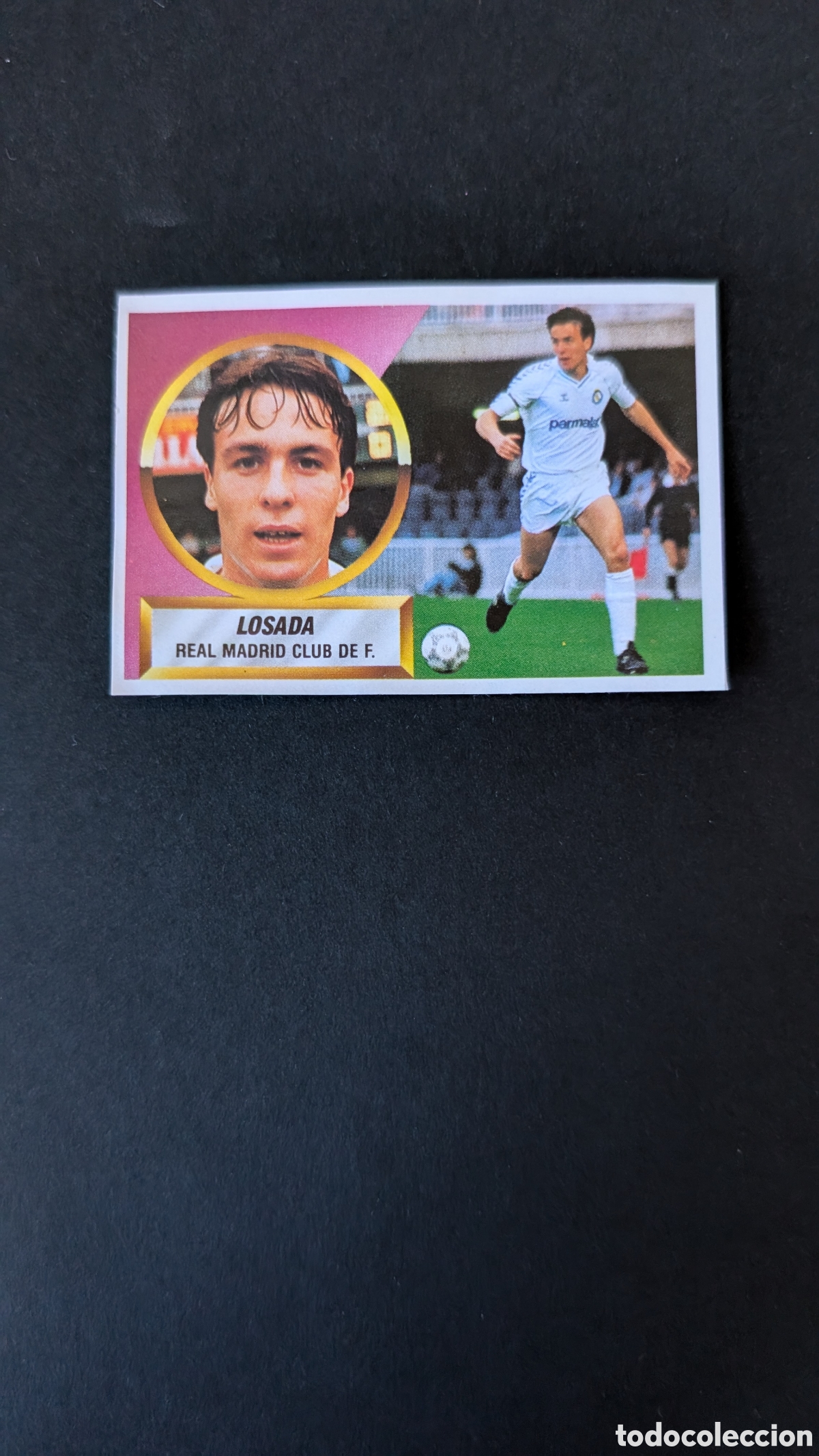 Cartes &agrave; collectionner de Football: LOSADA REAL MADRID FICHAJE 4 LIGA ESTE 1988/89 88 89 RECORTADO RECUPERADO