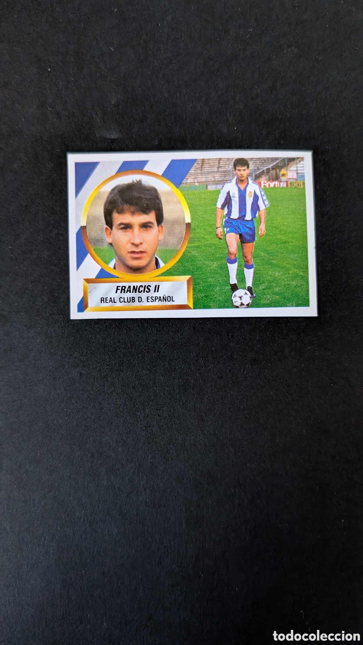 Cartes &agrave; collectionner de Football: FRANCIS II ESPA&Ntilde;OL FICHAJE 9 LIGA ESTE 1988/89 88 89 RECORTADO RECUPERADO