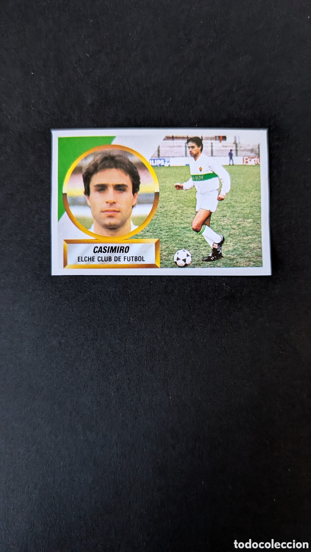Cartes &agrave; collectionner de Football: CASIMIRO ELCHE FICHAJE 11 LIGA ESTE 1988/89 88 89 RECORTADO RECUPERADO