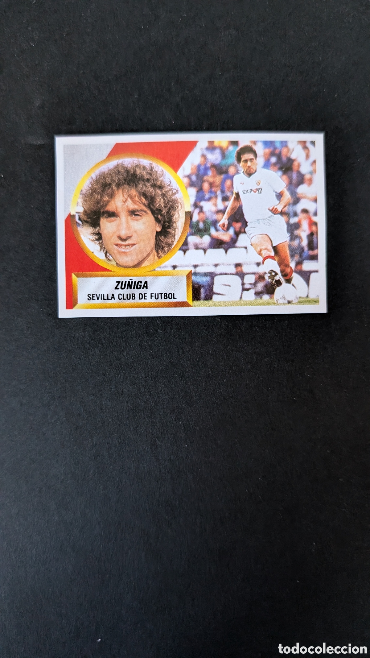 Cartes &agrave; collectionner de Football: ZU&Ntilde;IGA SEVILLA FICHAJE 15 LIGA ESTE 1988/89 88 89 RECORTADO RECUPERADO