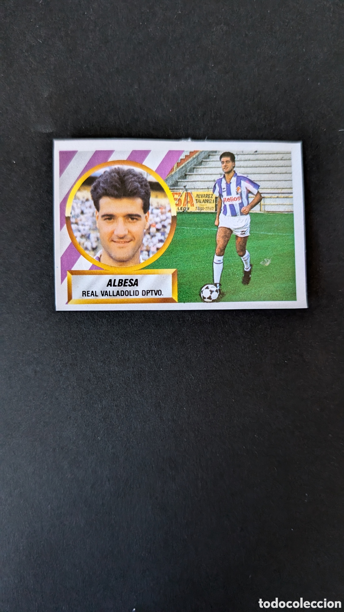 Cartes &agrave; collectionner de Football: ALBESA VALLADOLID FICHAJE 16 LIGA ESTE 1988/89 88 89 RECORTADO RECUPERADO