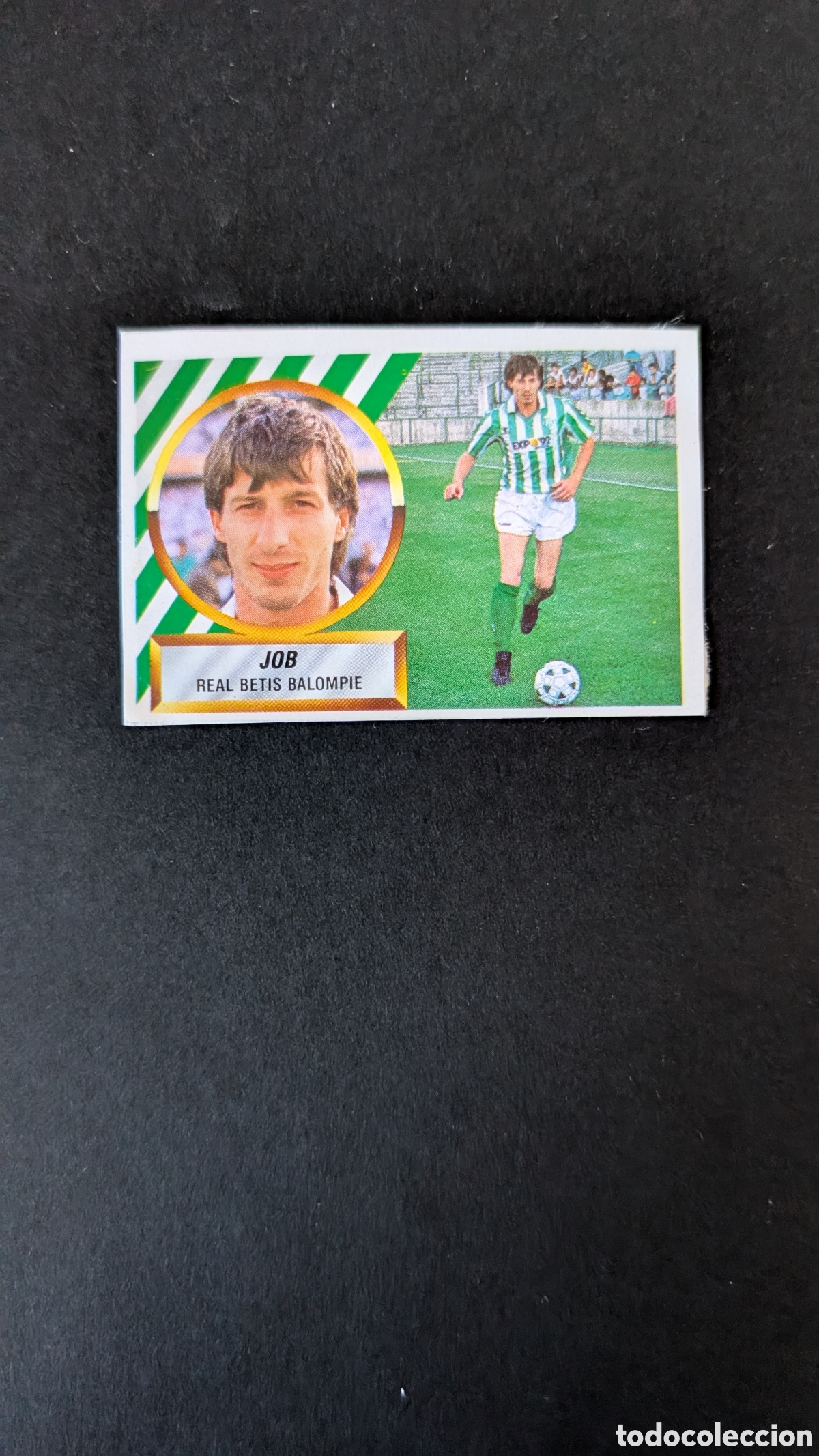 Cartes &agrave; collectionner de Football: JOB BETIS FICHAJE 20 LIGA ESTE 1988/89 88 89 RECORTADO RECUPERADO