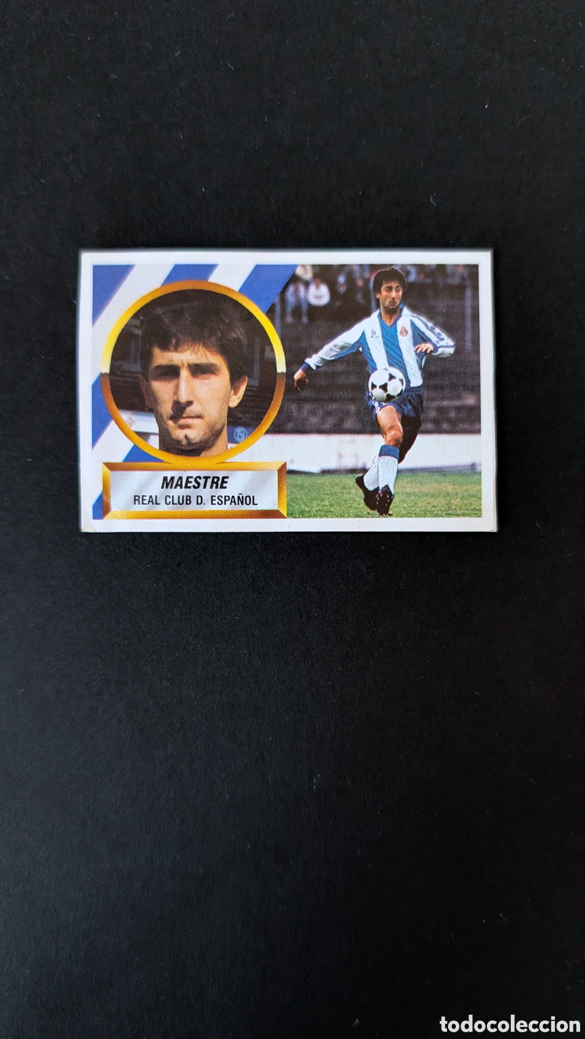 Cromos de F&uacute;tbol: MAESTRE ESPA&Ntilde;OL FICHAJE 26 LIGA ESTE 1988/89 88 89 RECORTADO RECUPERADO