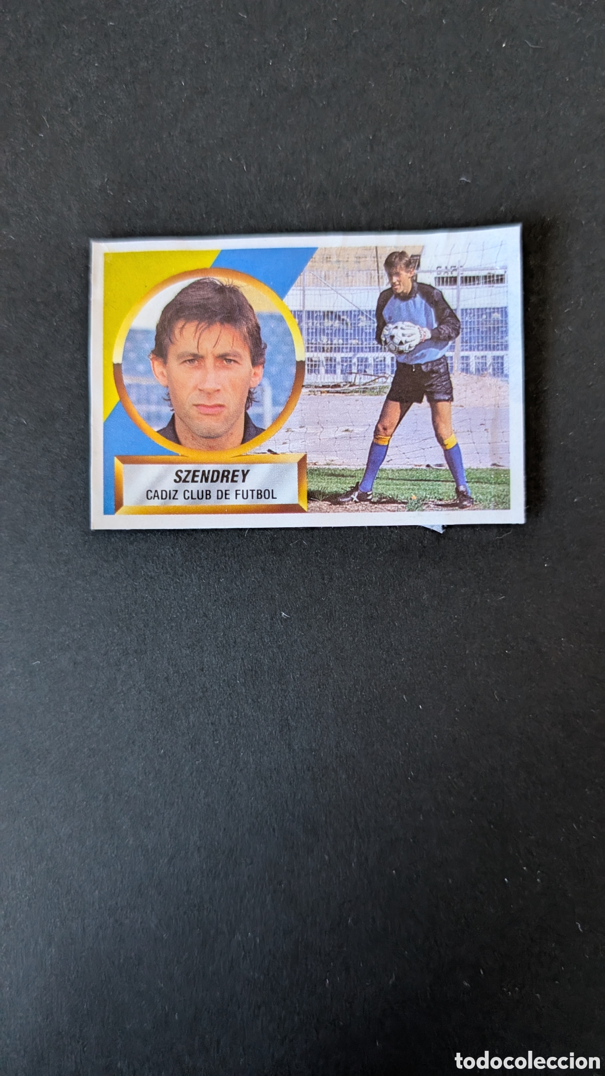 Cromos de F&uacute;tbol: SZENDREY CADIZ FICHAJE 29 LIGA ESTE 1988/89 88 89 RECORTADO RECUPERADO