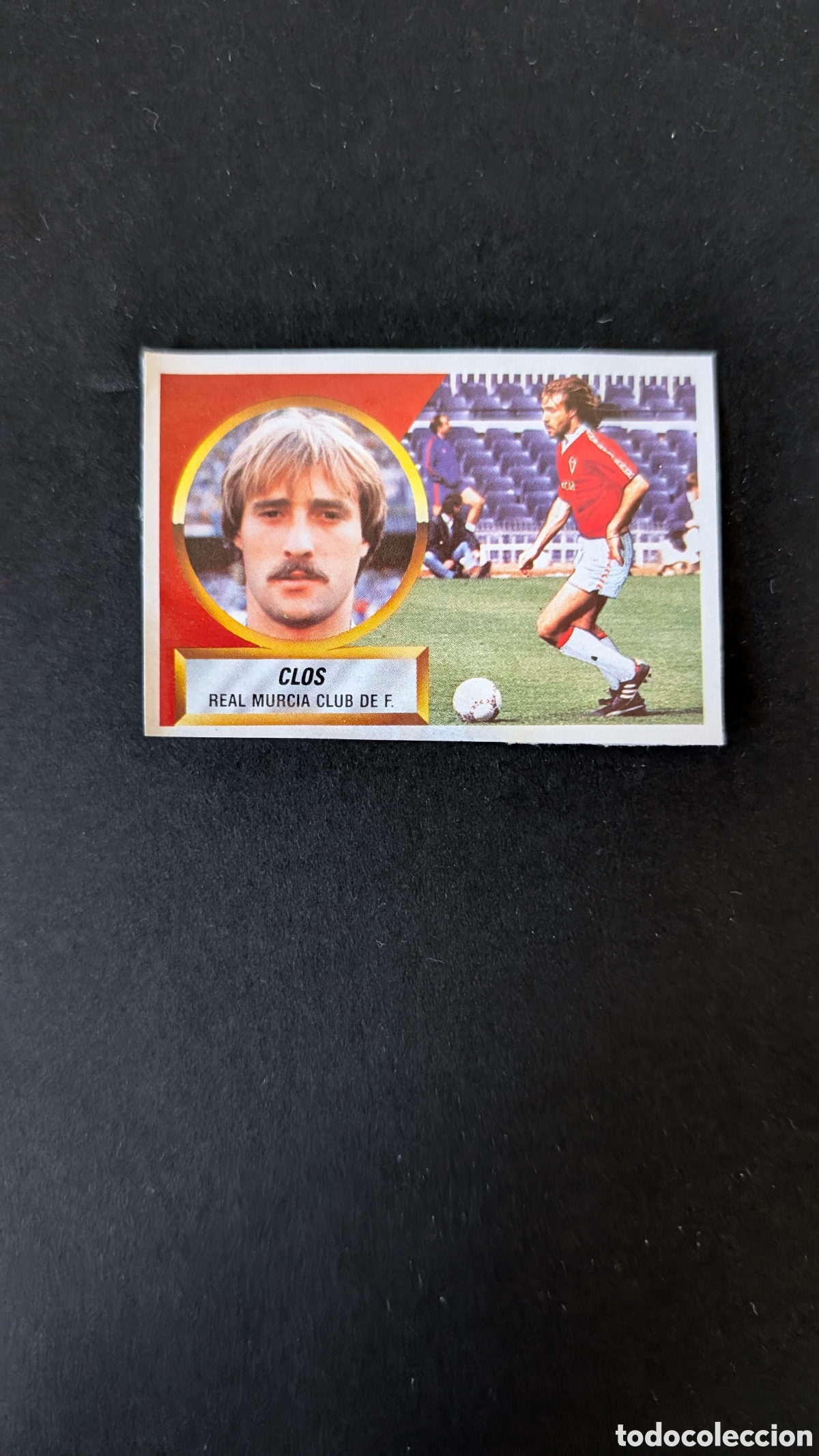 Cromos de F&uacute;tbol: CLOS MURCIA FICHAJE 31 LIGA ESTE 1988/89 88 89 RECORTADO RECUPERADO