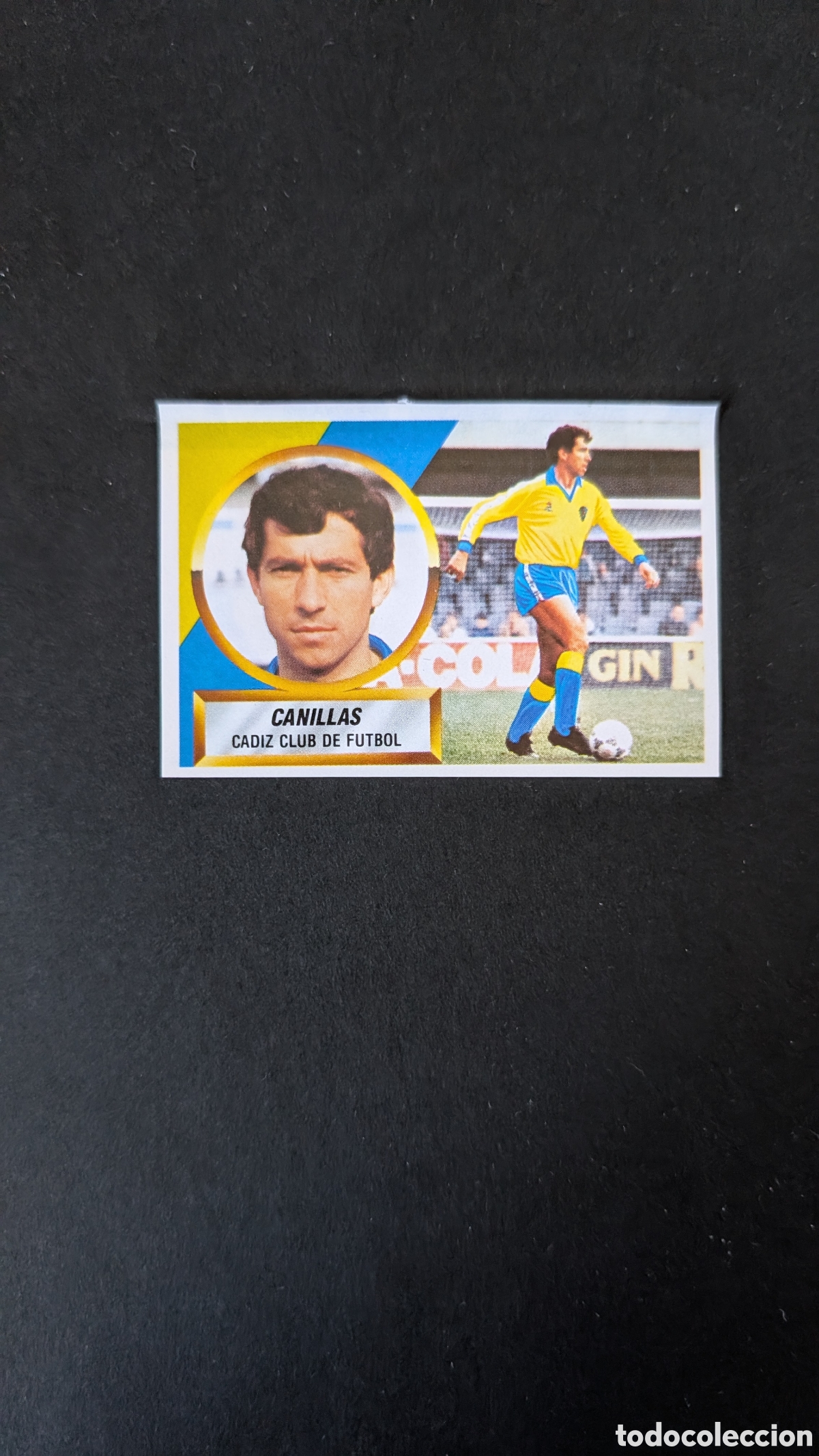 Cromos de Futebol: CANILLAS CADIZ COLOCA LIGA ESTE 1988/89 88 89 VENTANILLA