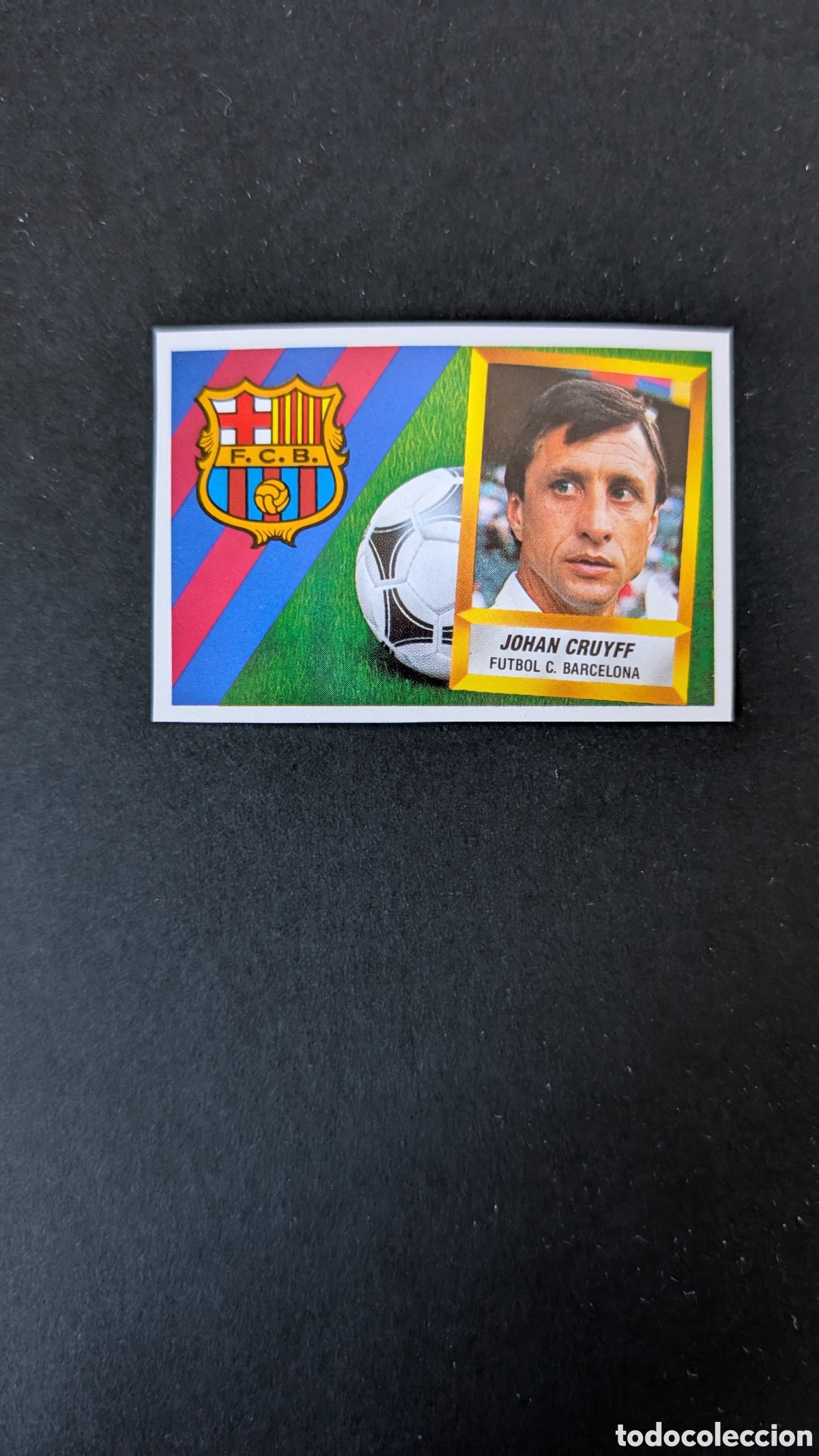 Cromos de Futebol: JOHAN CRUYFF ENTRENADOR BARCELONA LIGA ESTE 1988/89 88 89 RECORTADO RECUPERADO