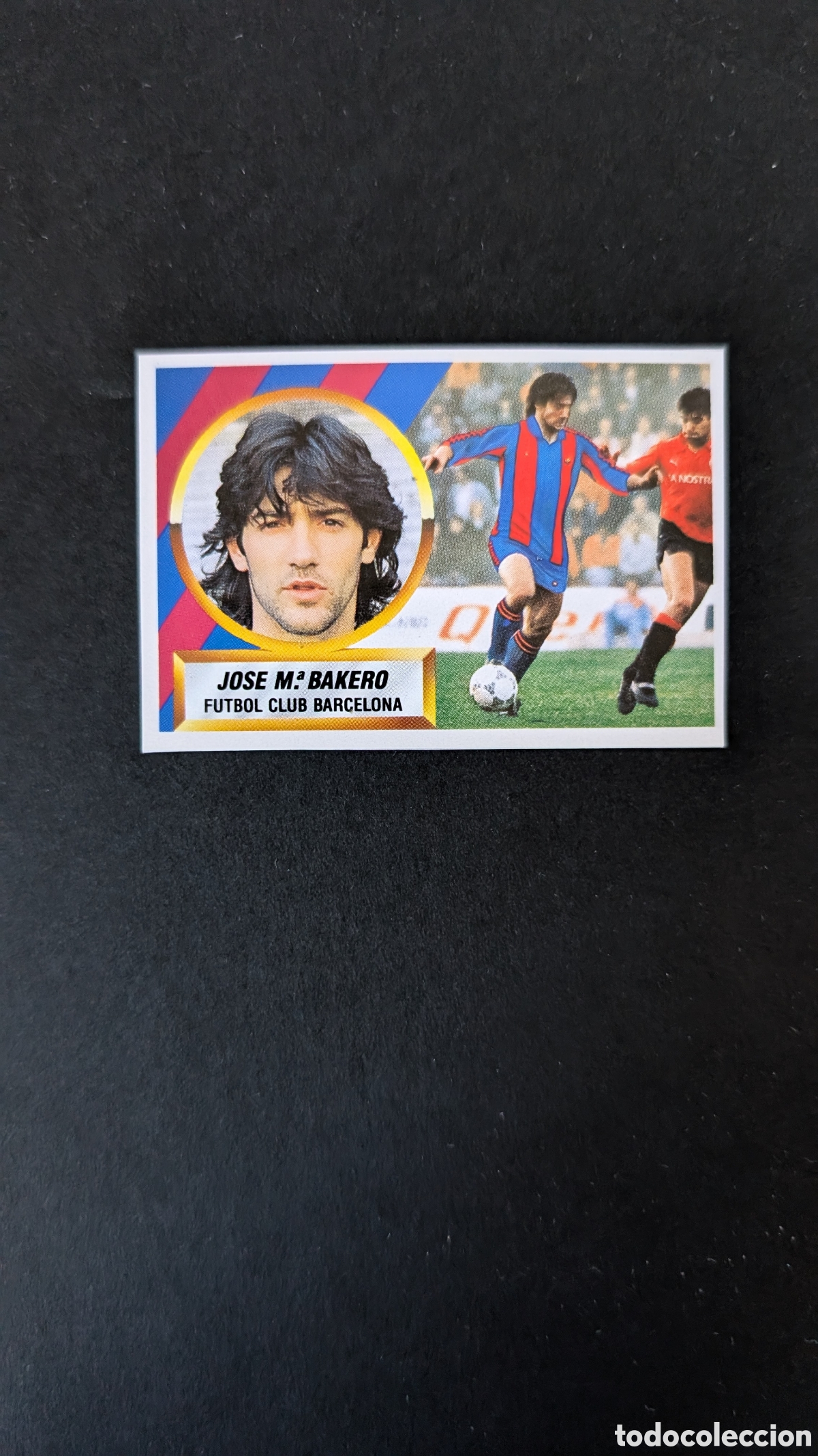 Cromos de Futebol: BAKERO VERSION BARCELONA LIGA ESTE 1988/89 88 89 RECORTADO RECUPERADO