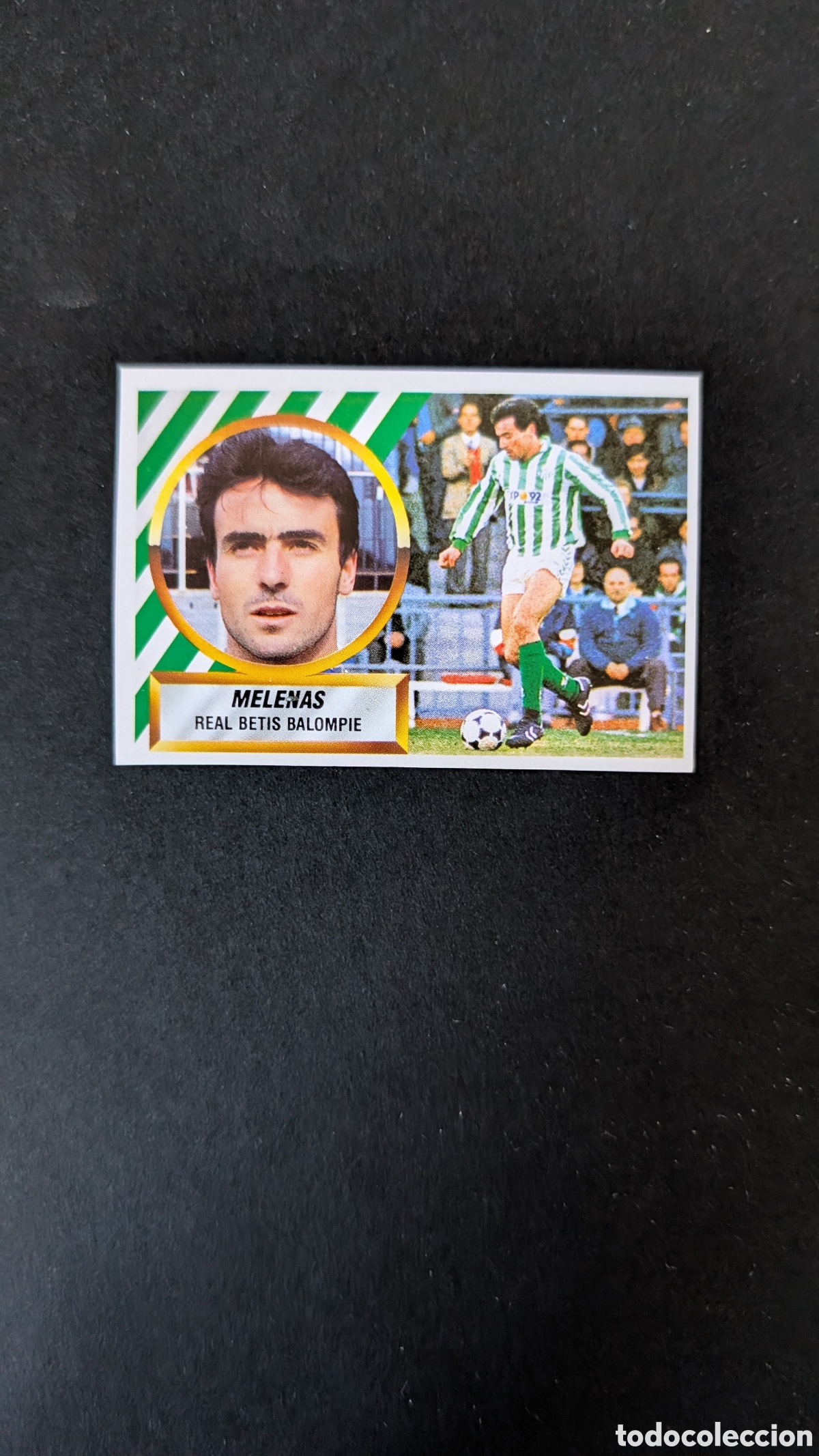 Cromos de Futebol: MELENAS BAJA BETIS LIGA ESTE 1988/89 88 89 RECORTADO RECUPERADO