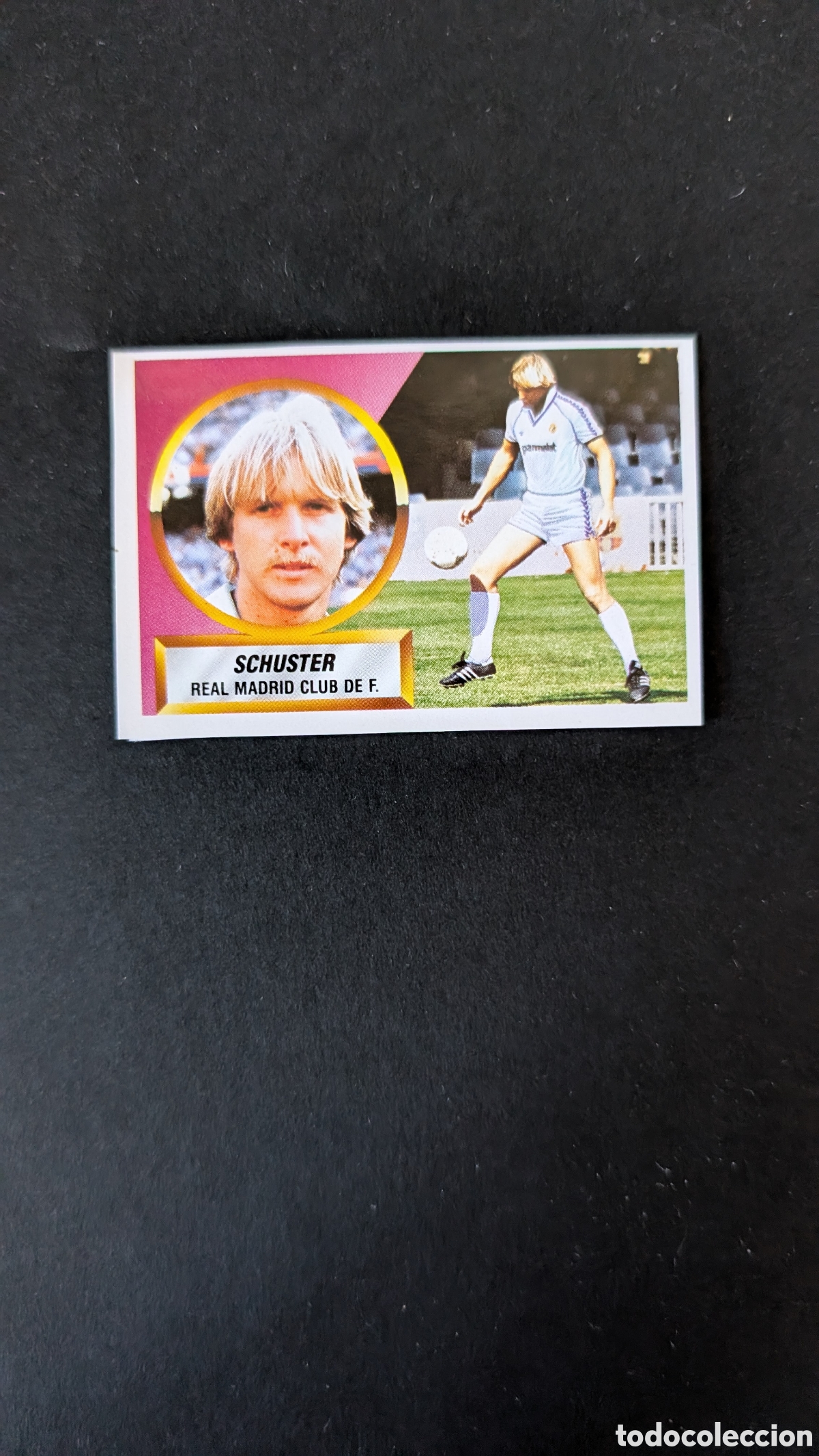 Cartes &agrave; collectionner de Football: SCHUSTER REAL MADRID LIGA ESTE 1988/89 88 89 RECORTADO RECUPERADO