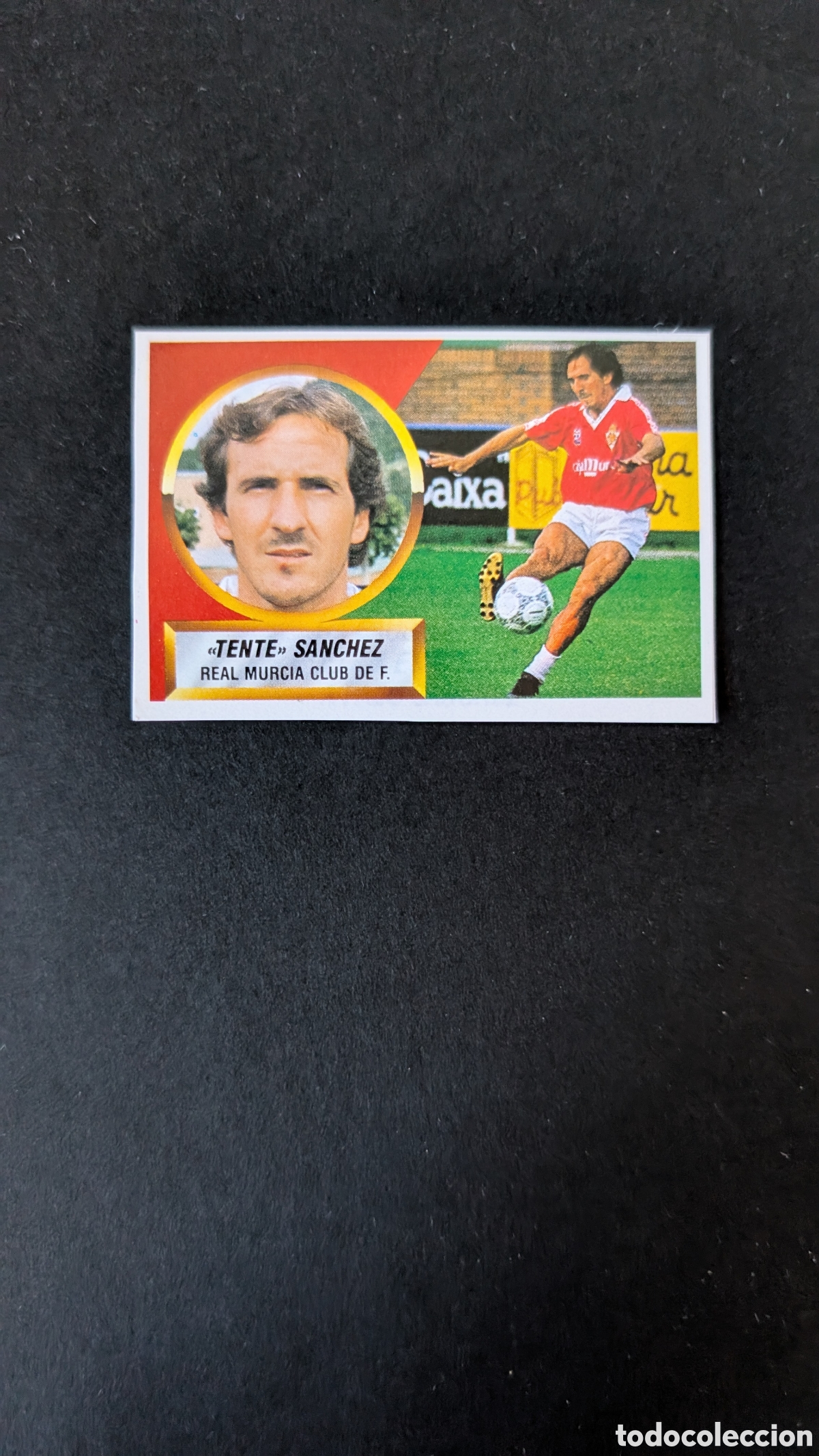 Cartes &agrave; collectionner de Football: TENTE SANCHEZ MURCIA BAJA LIGA ESTE 1988/89 88 89 RECORTADO RECUPERADO