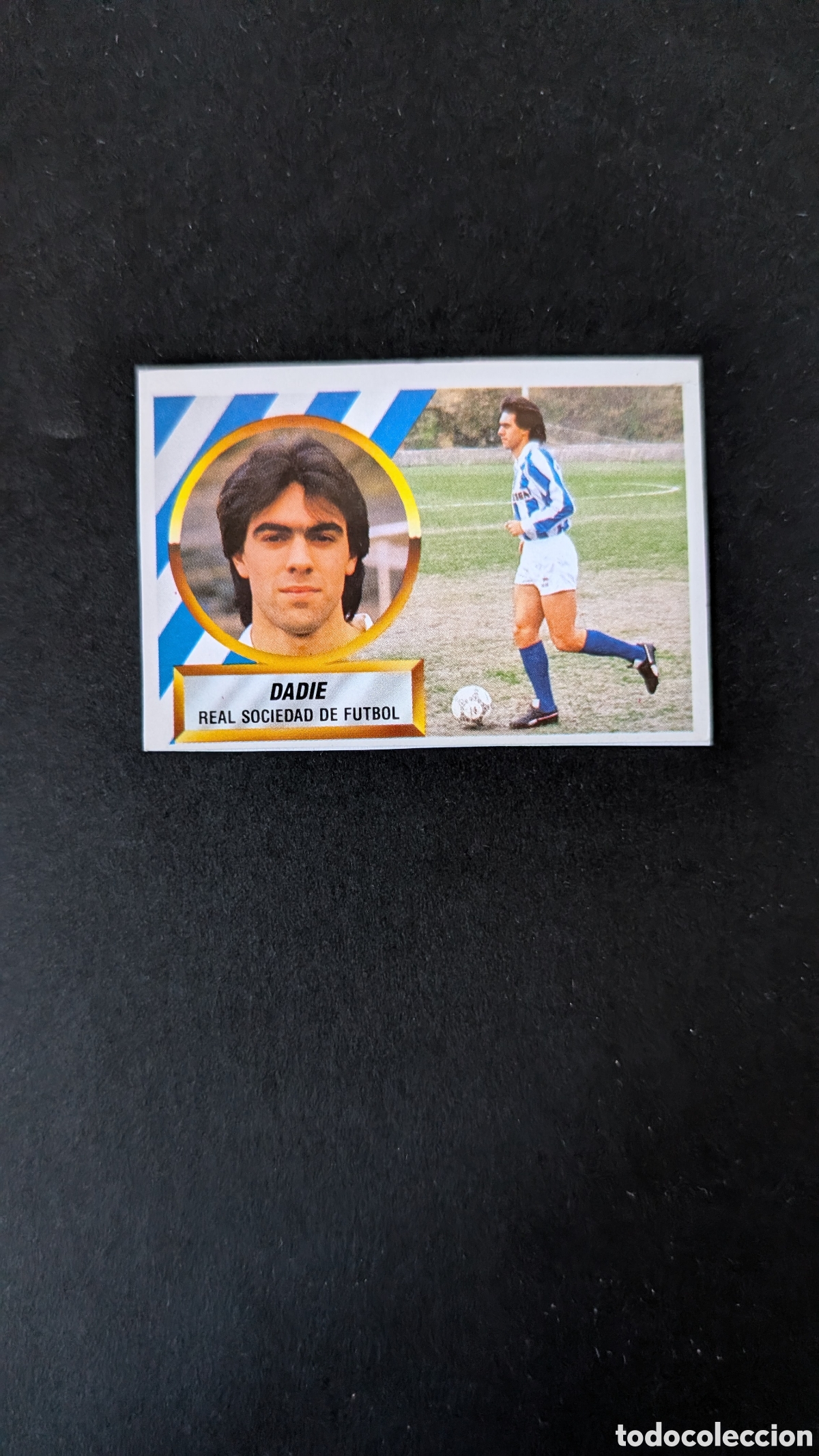 Fu&szlig;ball-Sticker: DADIE REAL SOCIEDAD LIGA ESTE 1988/89 88 89 RECORTADO RECUPERADO