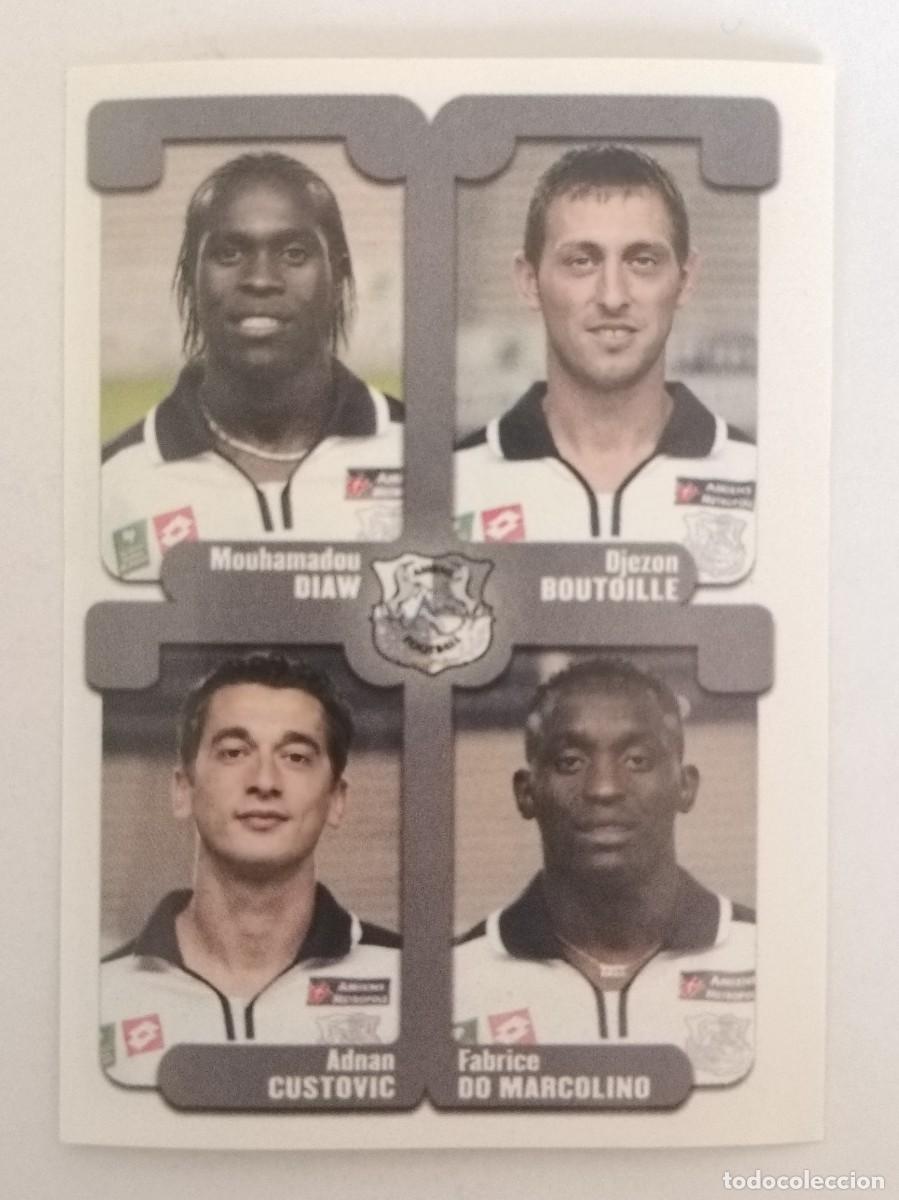 Cromos de F&uacute;tbol: #404 DIAW-BOUTOILLE-CUSTOVIC-DO MARCELINO (AMIENS) LIGUE 1 FOOT 2005 PANINI