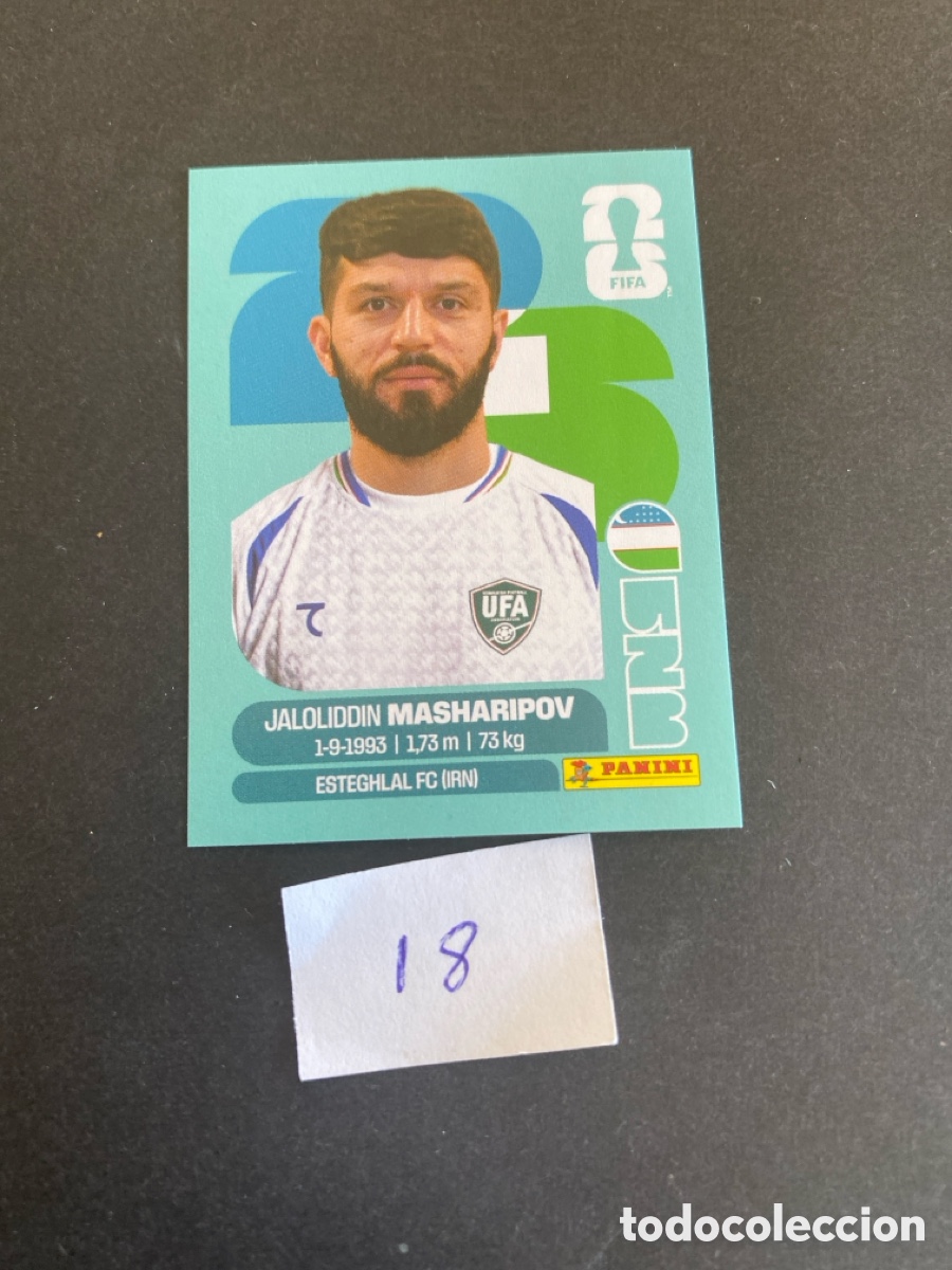 Cromos de F&uacute;tbol: Cromo Uzbekist&aacute;n Mundial 2026 N* 18 nuevo