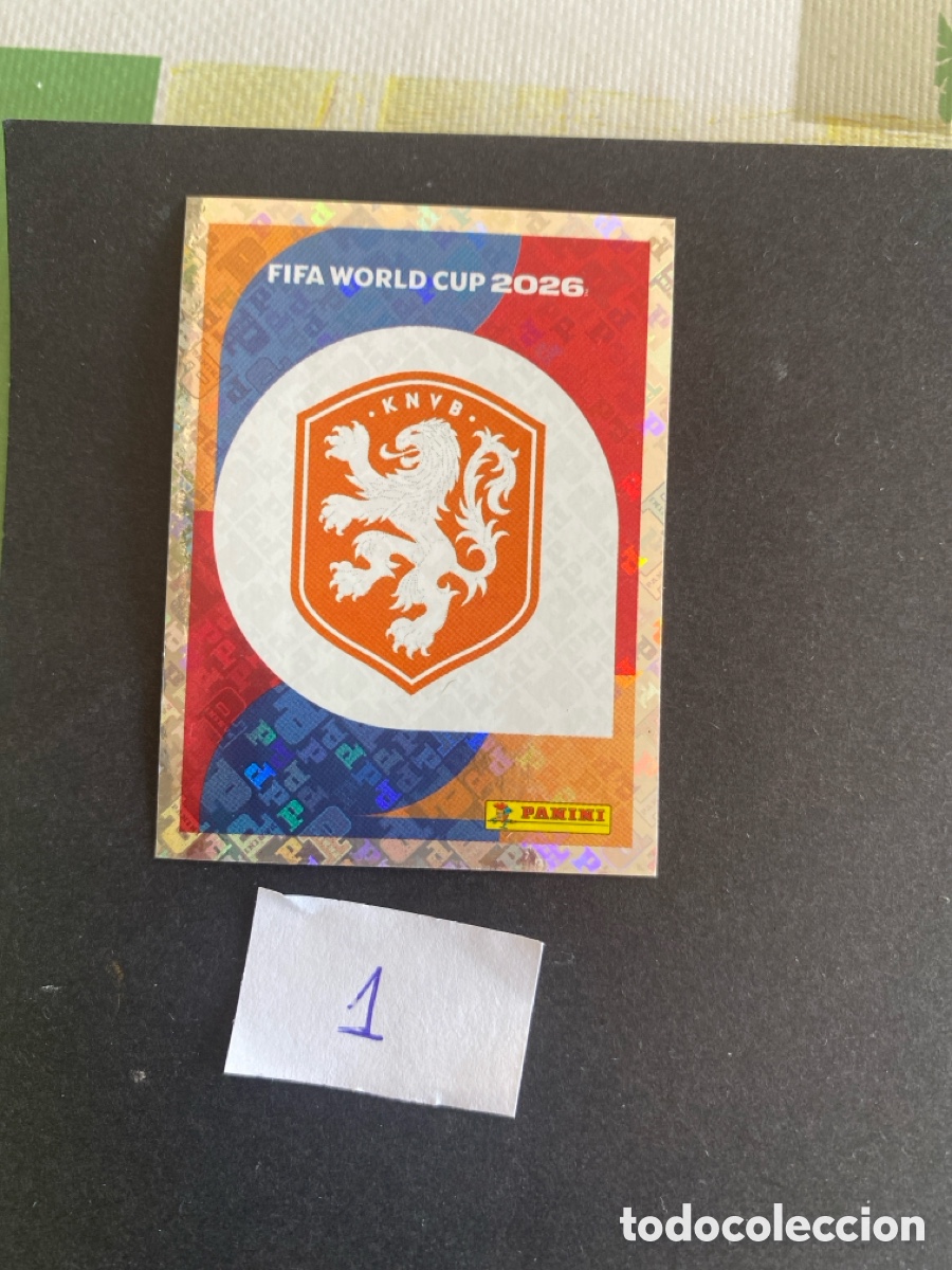 Cromos de F&uacute;tbol: Cromo Holanda Mundial 2026 N* 1 nuevo