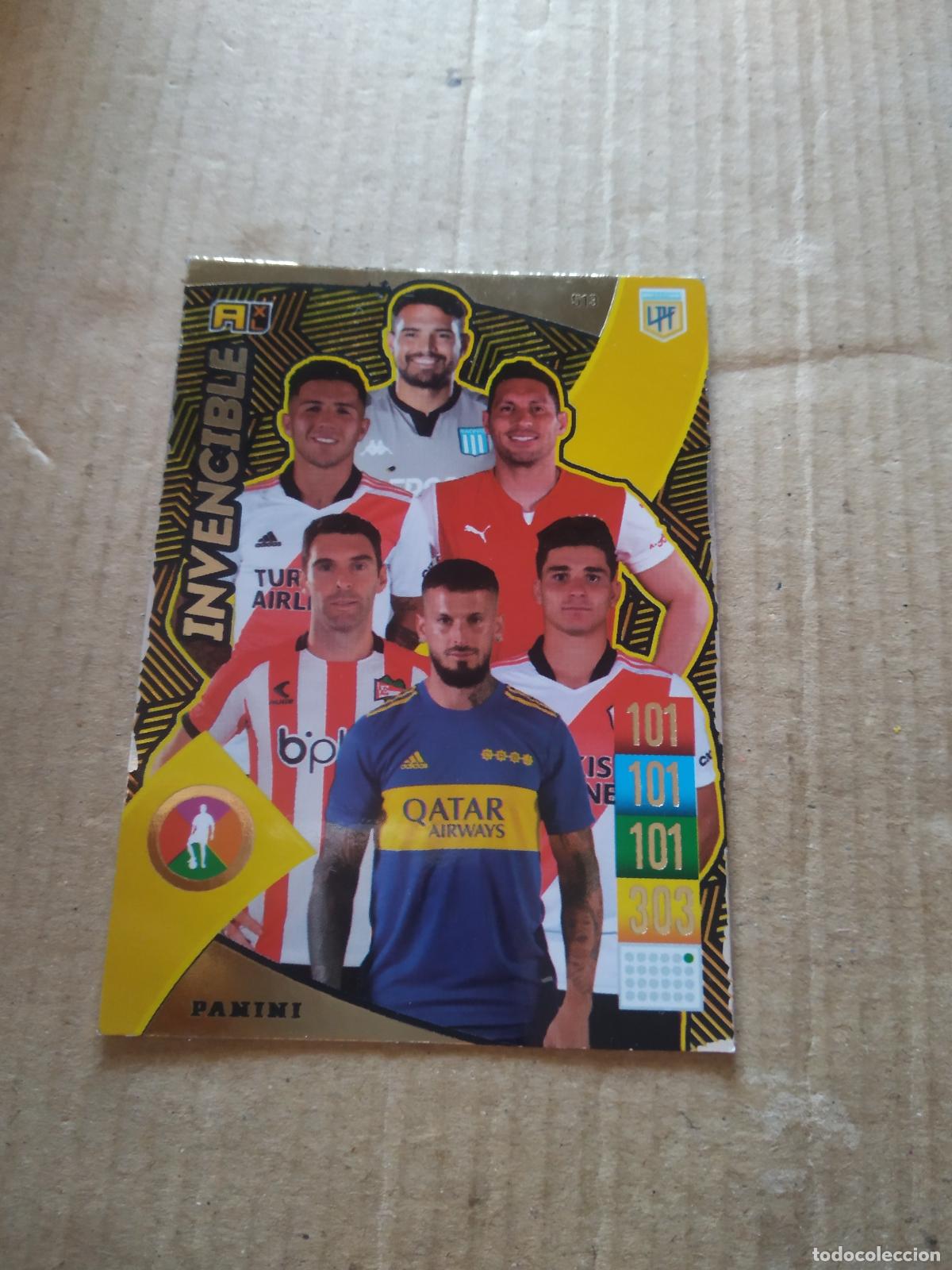 Cromos de F&uacute;tbol: 513 JULIAN ALVAREZ ROOKIE INVENCIBLE CROMO FUTBOL ARGENTINO PANINI ARGENTINA 2021-2022 ADRENALYN