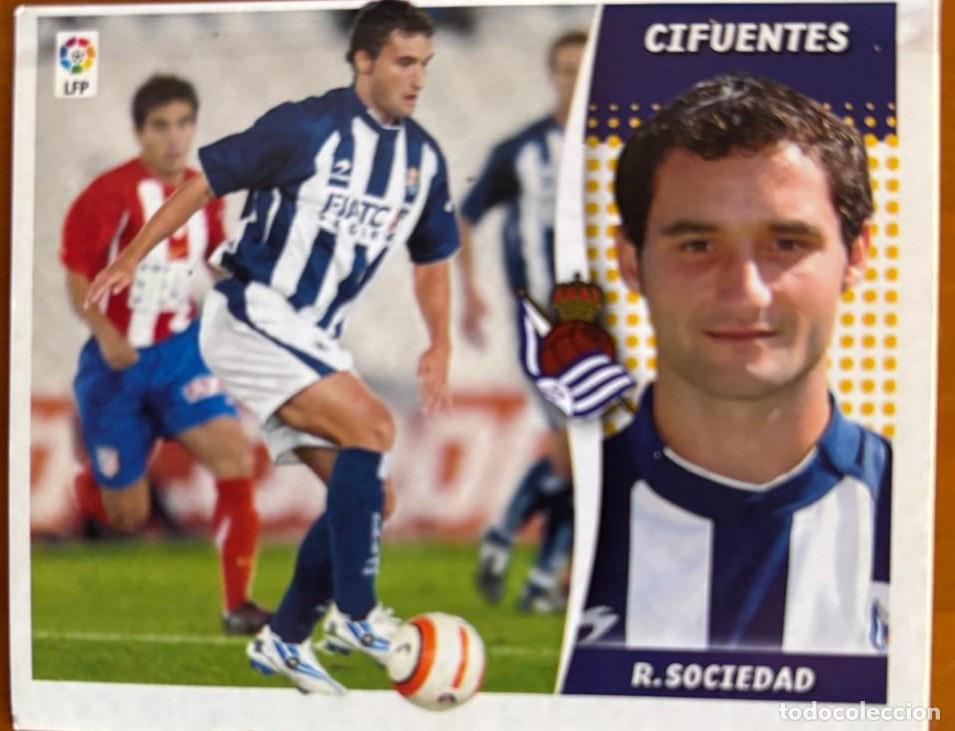Cromos de F&uacute;tbol: EDICIONES ESTE 2006-2007 06 07 CIFUENTES (REAL SOCIEDAD) COLOCA VENTANILLA LEER