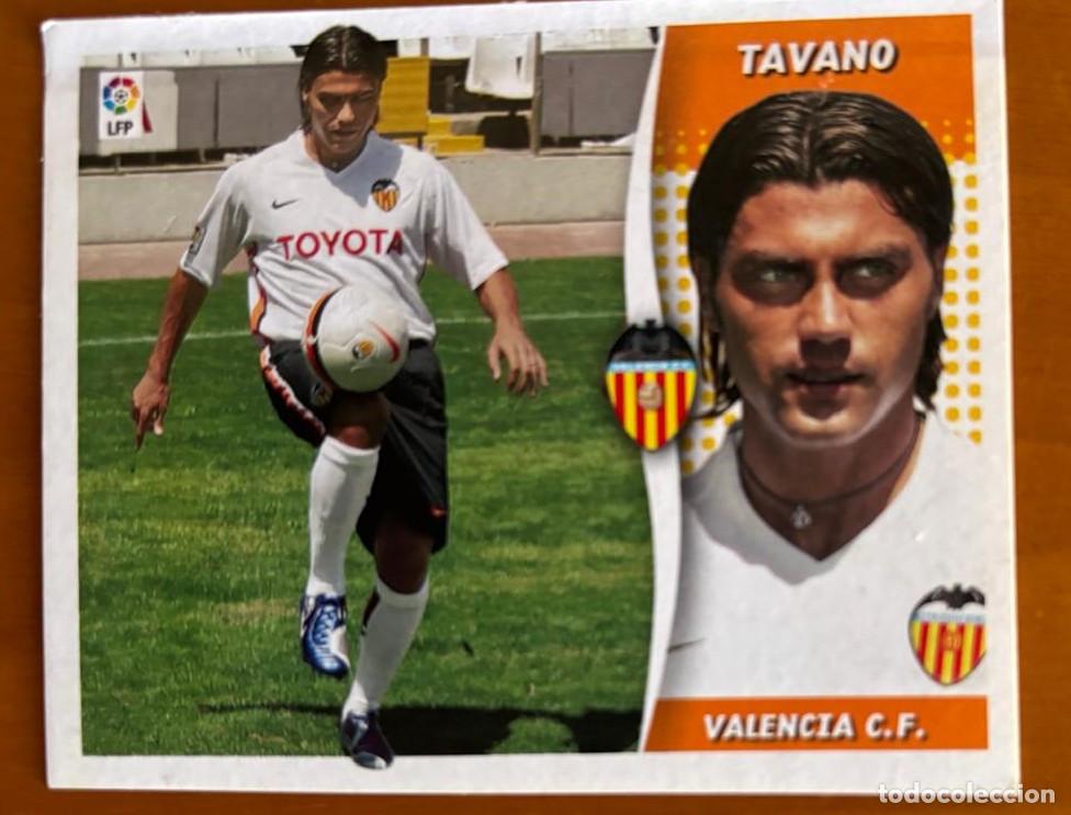 Cromos de F&uacute;tbol: EDICIONES ESTE 2006-2007 06 07 TAVANO (VALENCIA CF) COLOCA VENTANILLA LEER