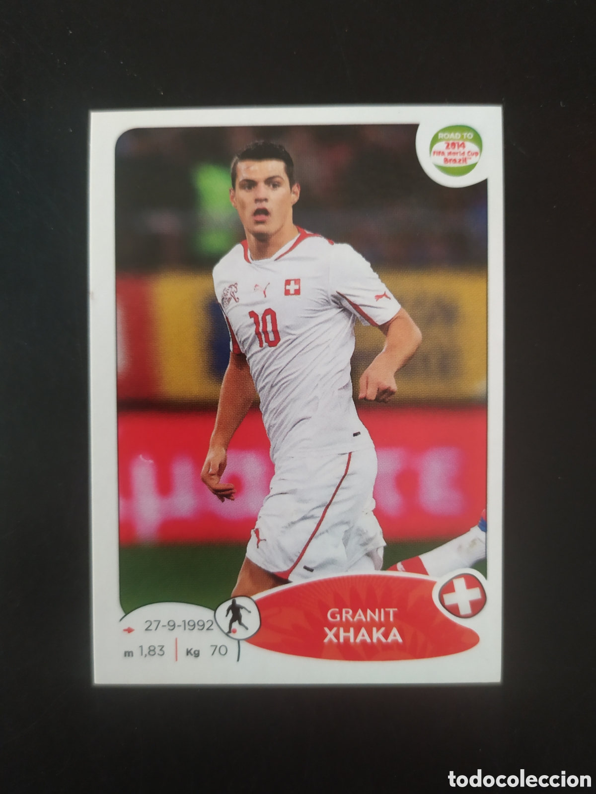 Cromos de F&uacute;tbol: Road to 2014 FIFA World Cup Brazil panini Xhaka n&deg; 365 Suiza