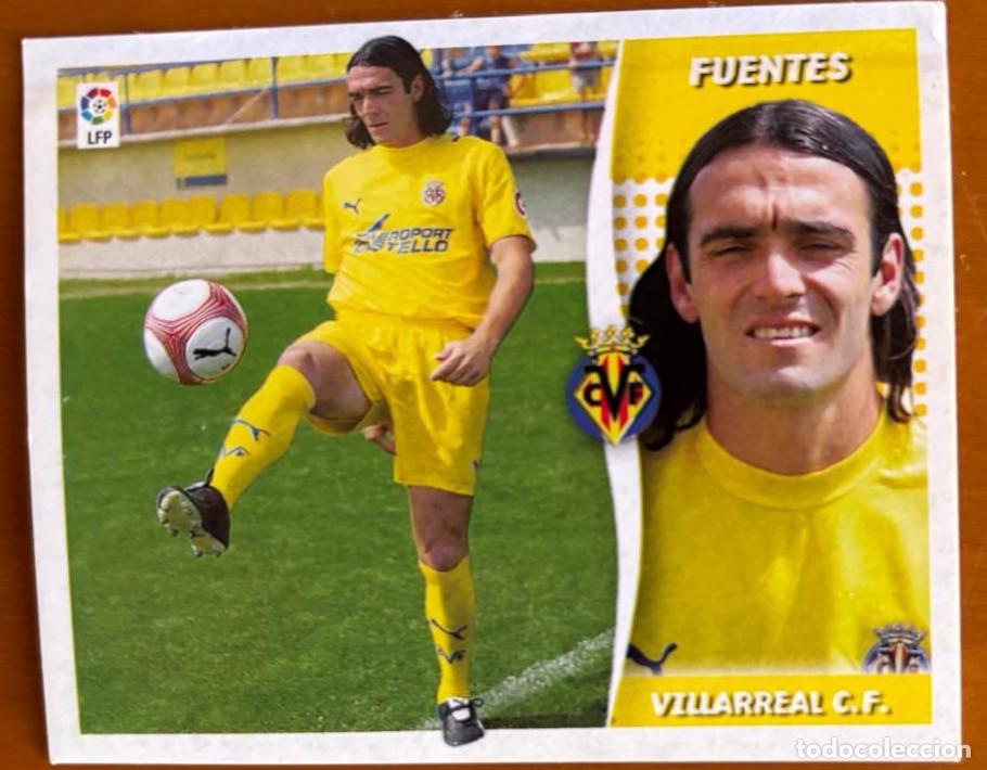 Cromos de F&uacute;tbol: EDICIONES ESTE 2006-2007 06 07 FUENTES (VILLARREAL) COLOCA VENTANILLA LEER