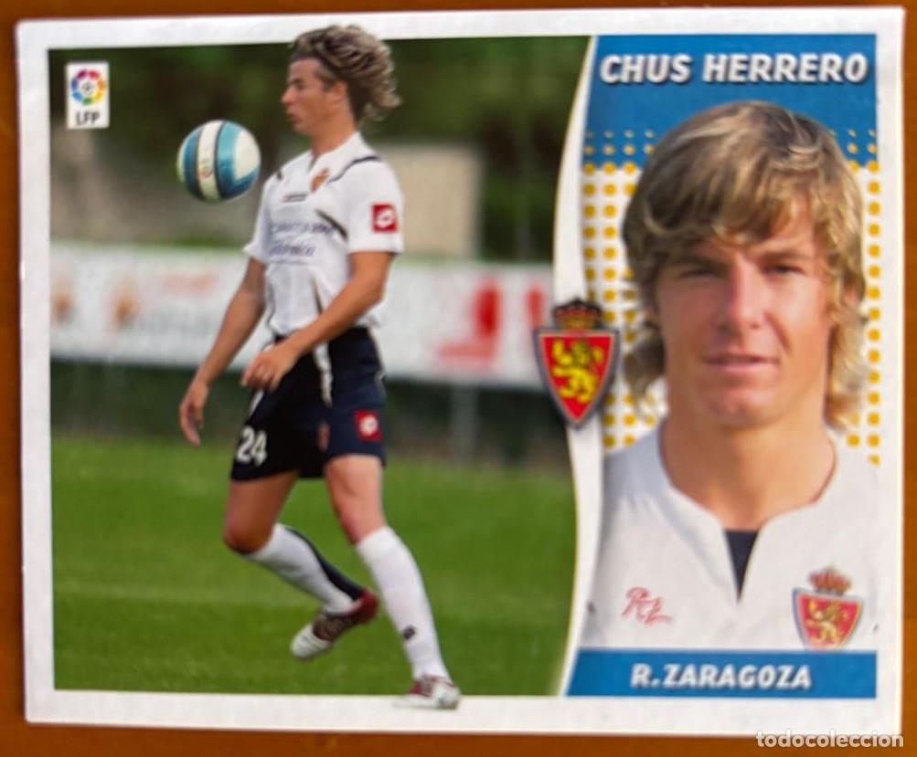 Cromos de F&uacute;tbol: EDICIONES ESTE 2006-2007 06 07 CHUS HERRERO (ZARAGOZA) COLOCA VENTANILLA LEER