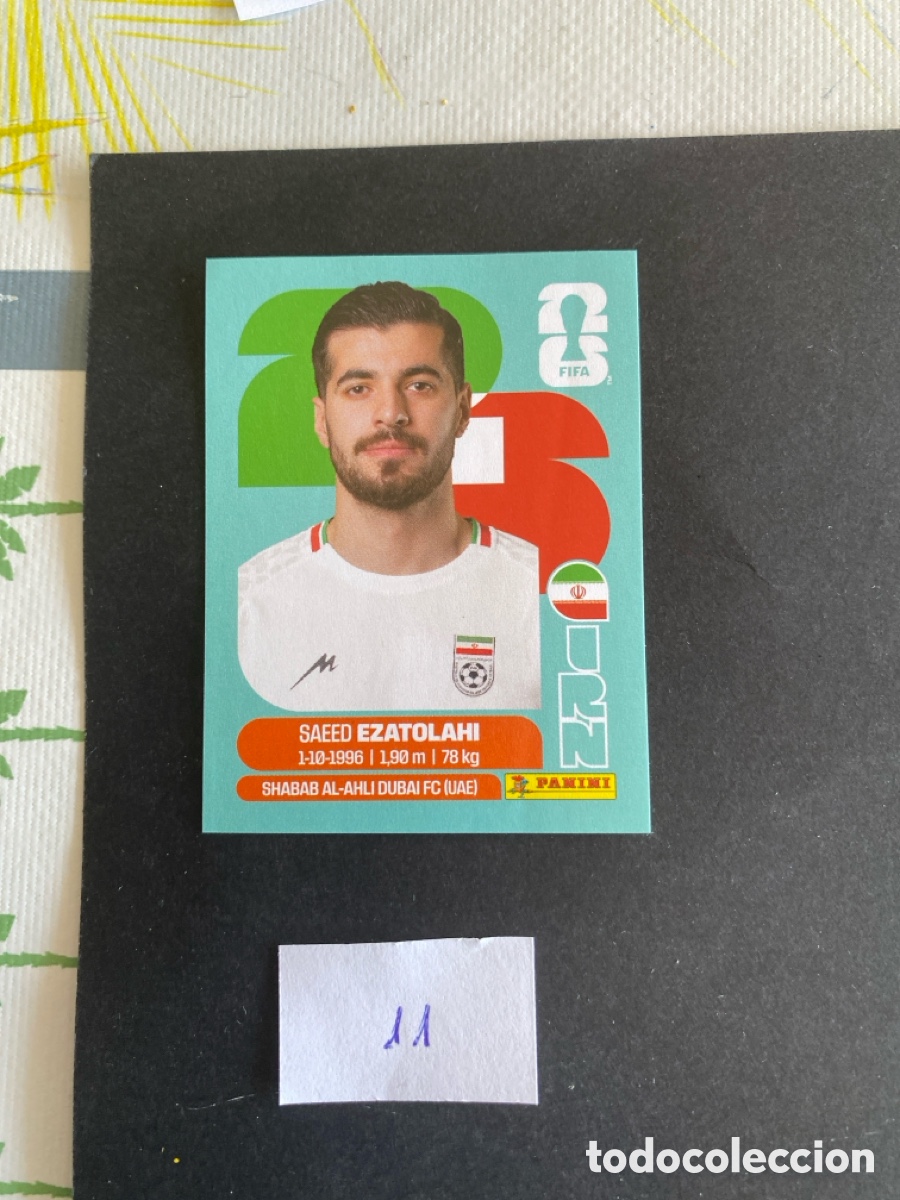 Cromos de F&uacute;tbol: Cromo Iran Mundial 2026 N* 11 nuevo