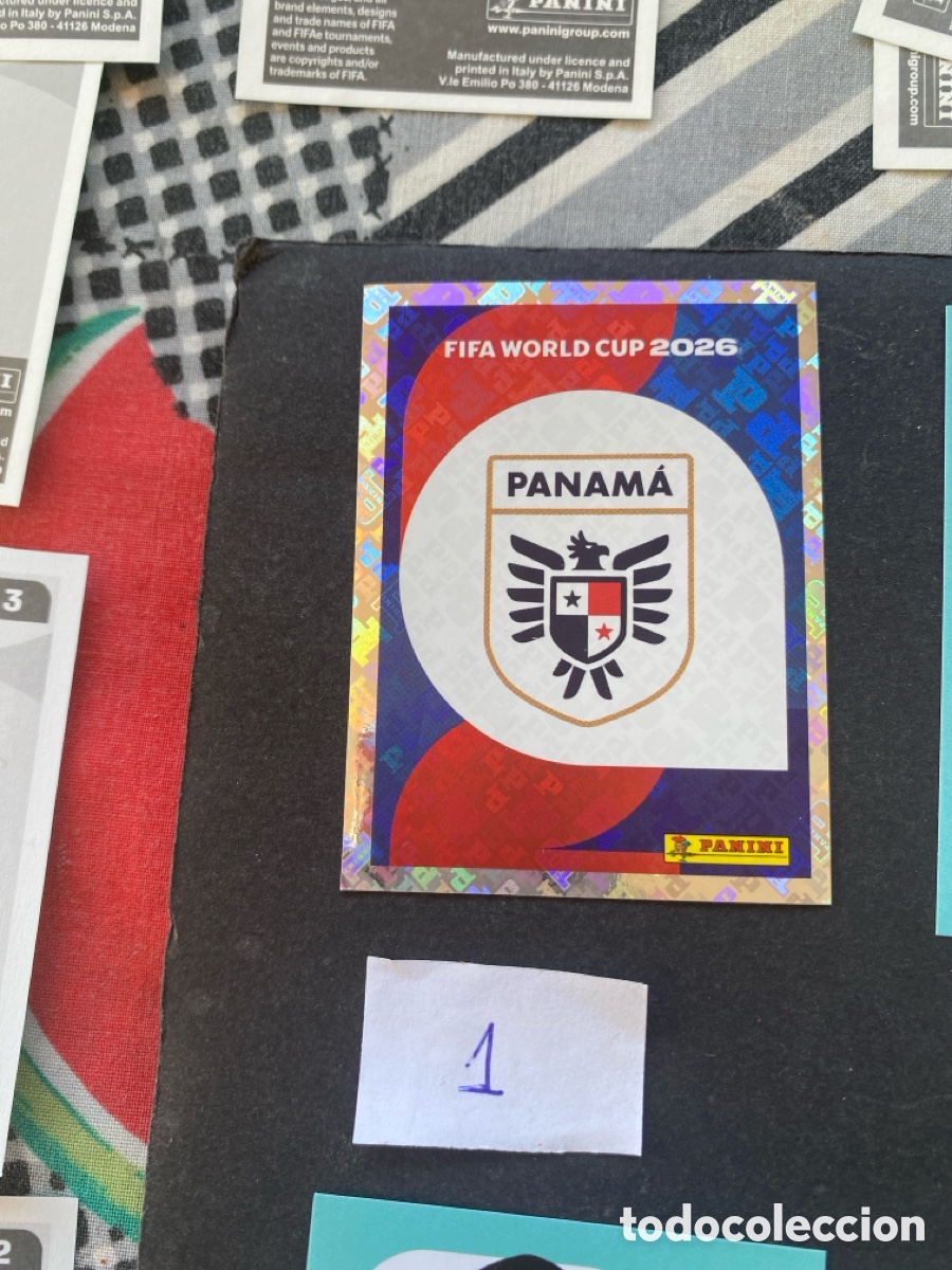 Cromos de F&uacute;tbol: Cromo Panama Mundial 2026 N* 1 nuevo