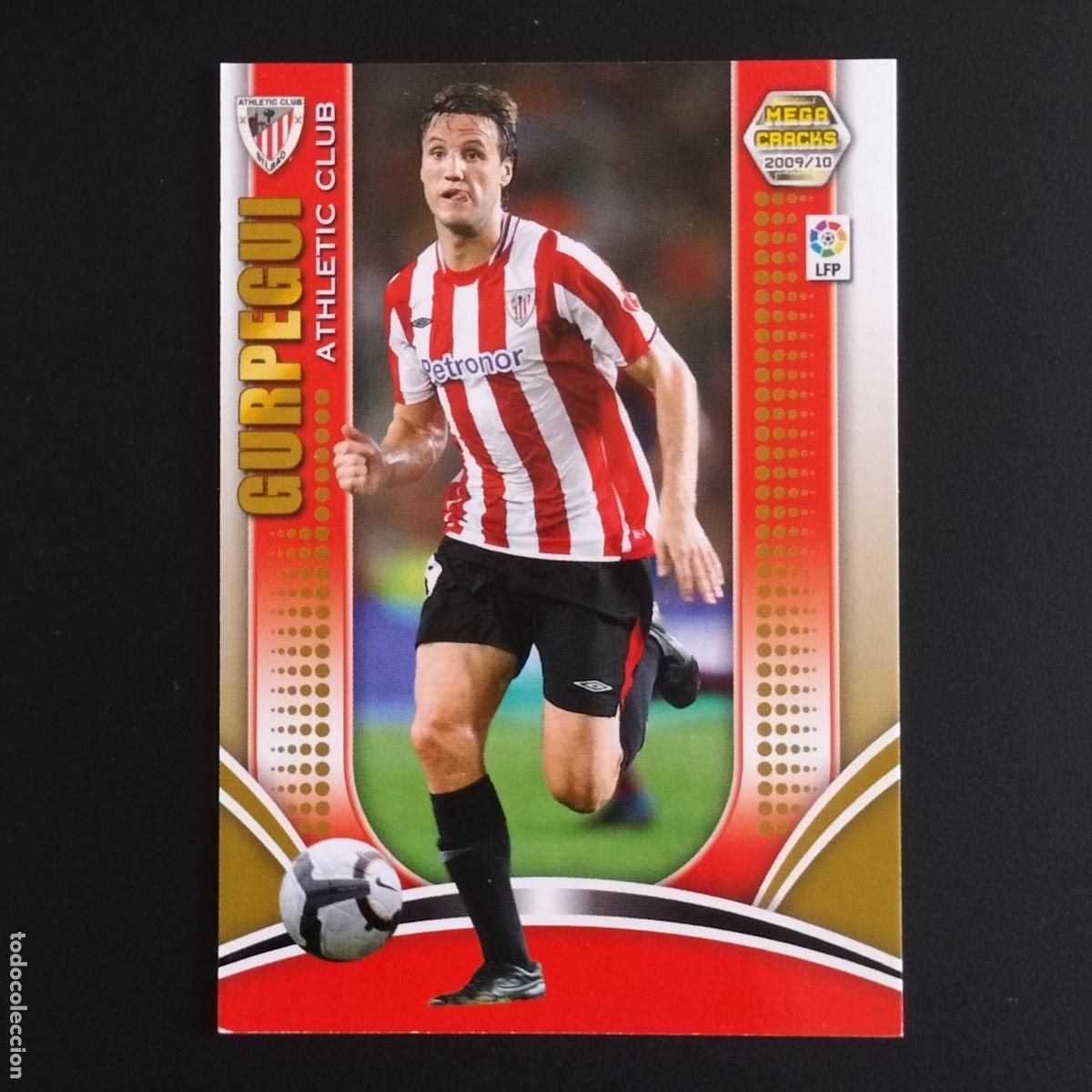 Cromos de F&uacute;tbol: FICHAJE 365 GURPEGUI ATHLETIC BILBAO CROMOS ALBUM MEGACRACKS PANINI 2009 2010 09 10