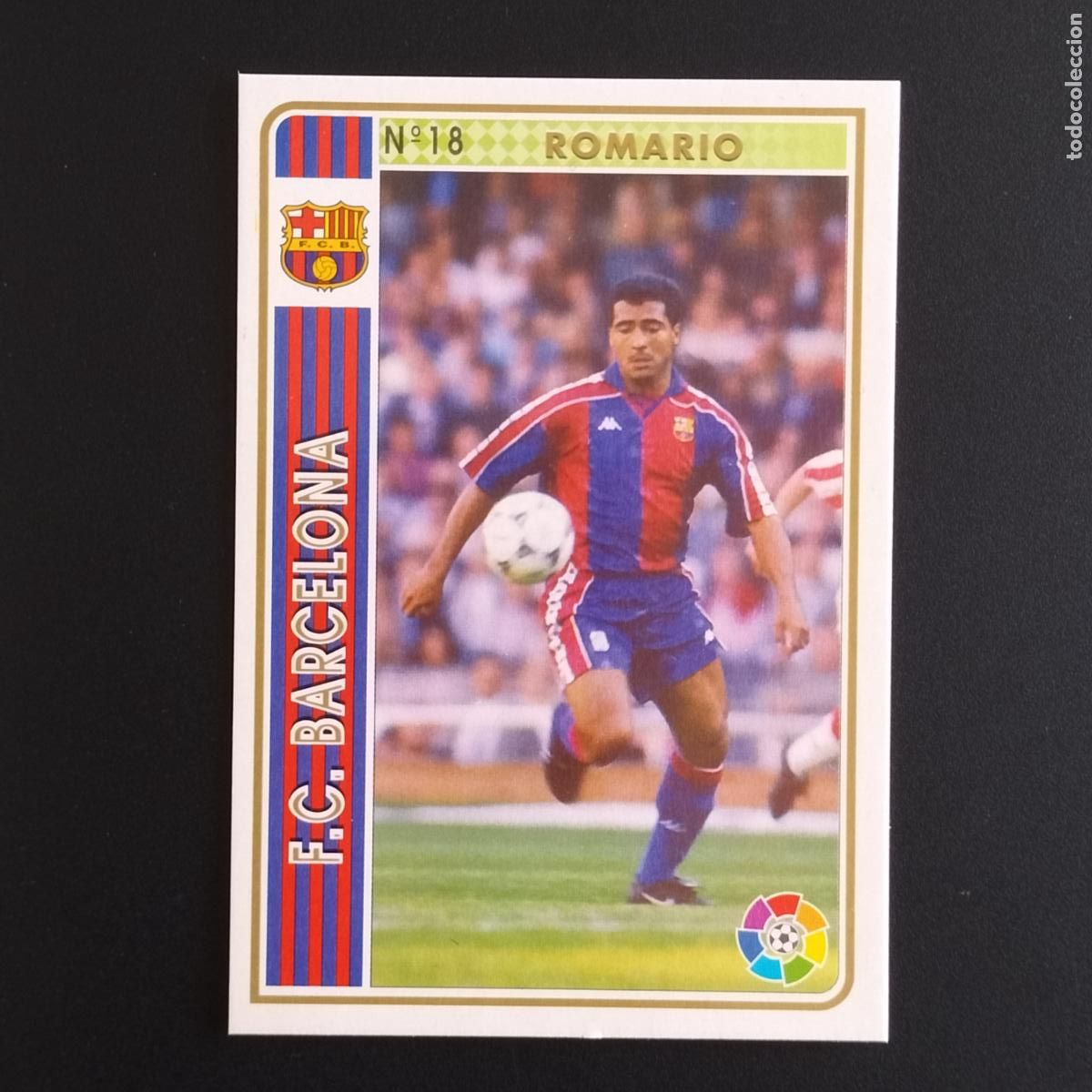 Cromos de F&uacute;tbol: 18 ROMARIO F.C. BARCELONA CROMOS ALBUM MUNDICROMO LIGA FUTBOL 1994 1995 94 95