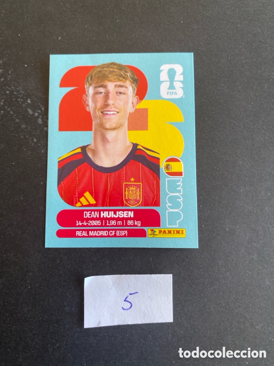 Cromos de F&uacute;tbol: Cromo Espa&ntilde;a Mundial 2026 N* 5 nuevo