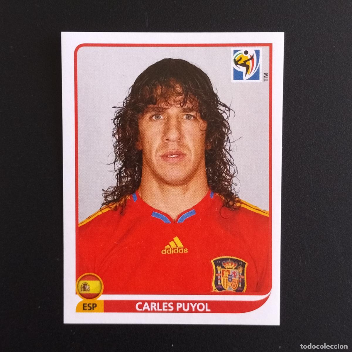 Cromos de F&uacute;tbol: 565 CARLES PUYOL ESPA&Ntilde;A CROMOS ALBUM MUNDIAL FUTBOL SOUTH AFRICA 2010 FIFA WORLD CUP PANINI
