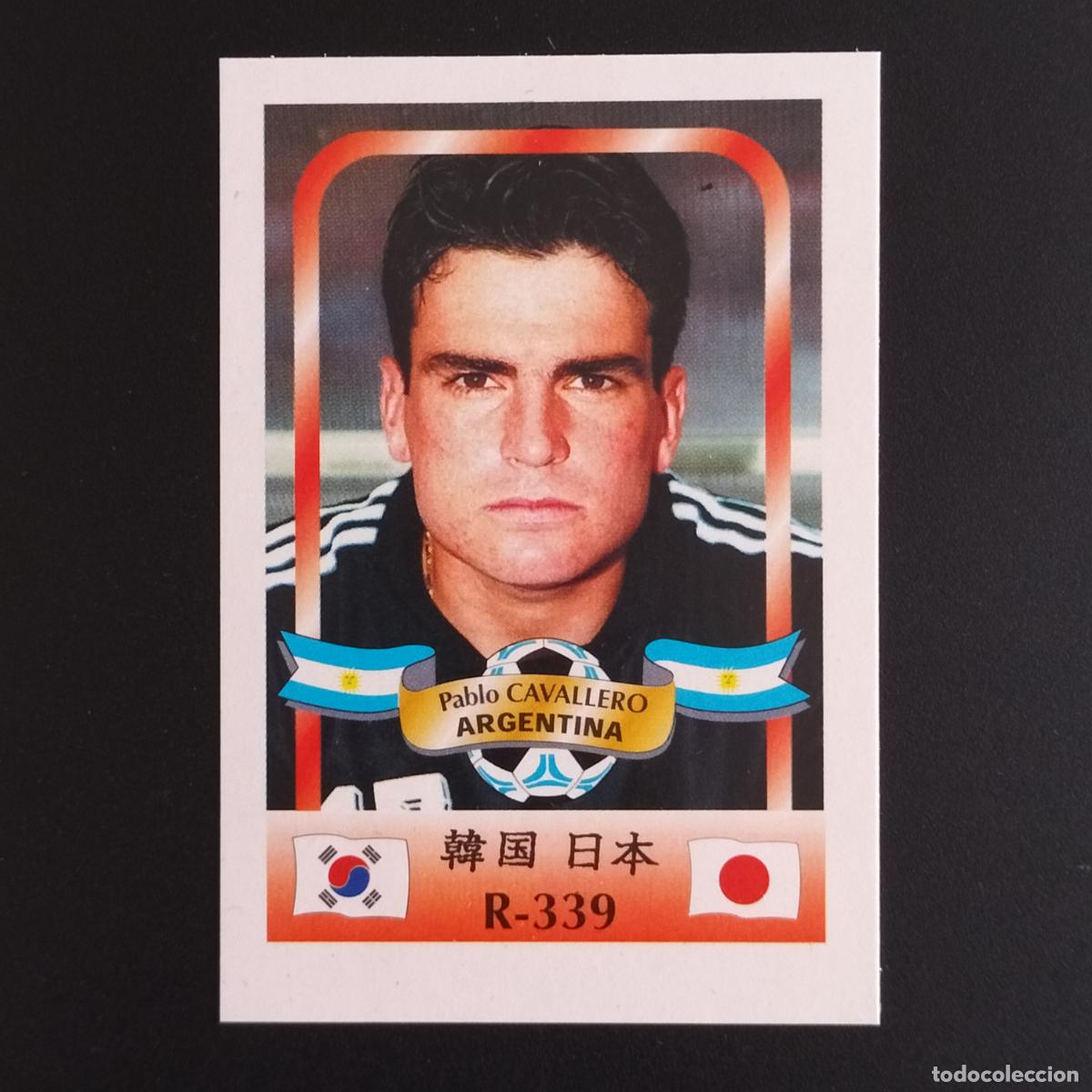Cromos de F&uacute;tbol: 339 PABLO CAVALLERO ARGENTINA CROMOS FIFA WORLD CUP KOREA JAPAN 2002 COREA JAPON 02 REYAUCA