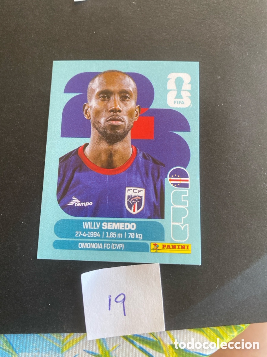 Cromos de F&uacute;tbol: Cromo Cabo Verde Mundial 2026 N* 19 nuevo