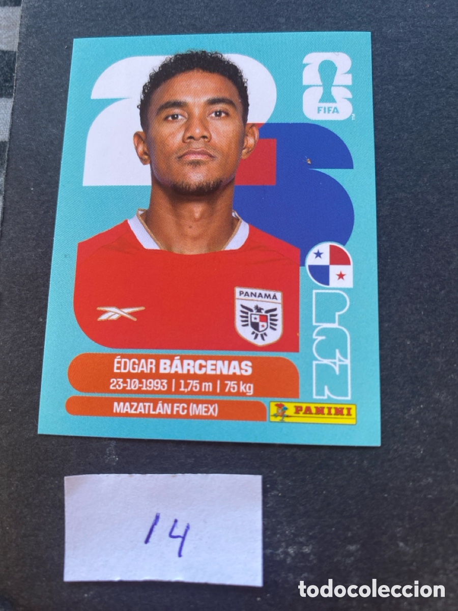 Cromos de F&uacute;tbol: Cromo Panama Mundial 2026 N* 14 nuevo