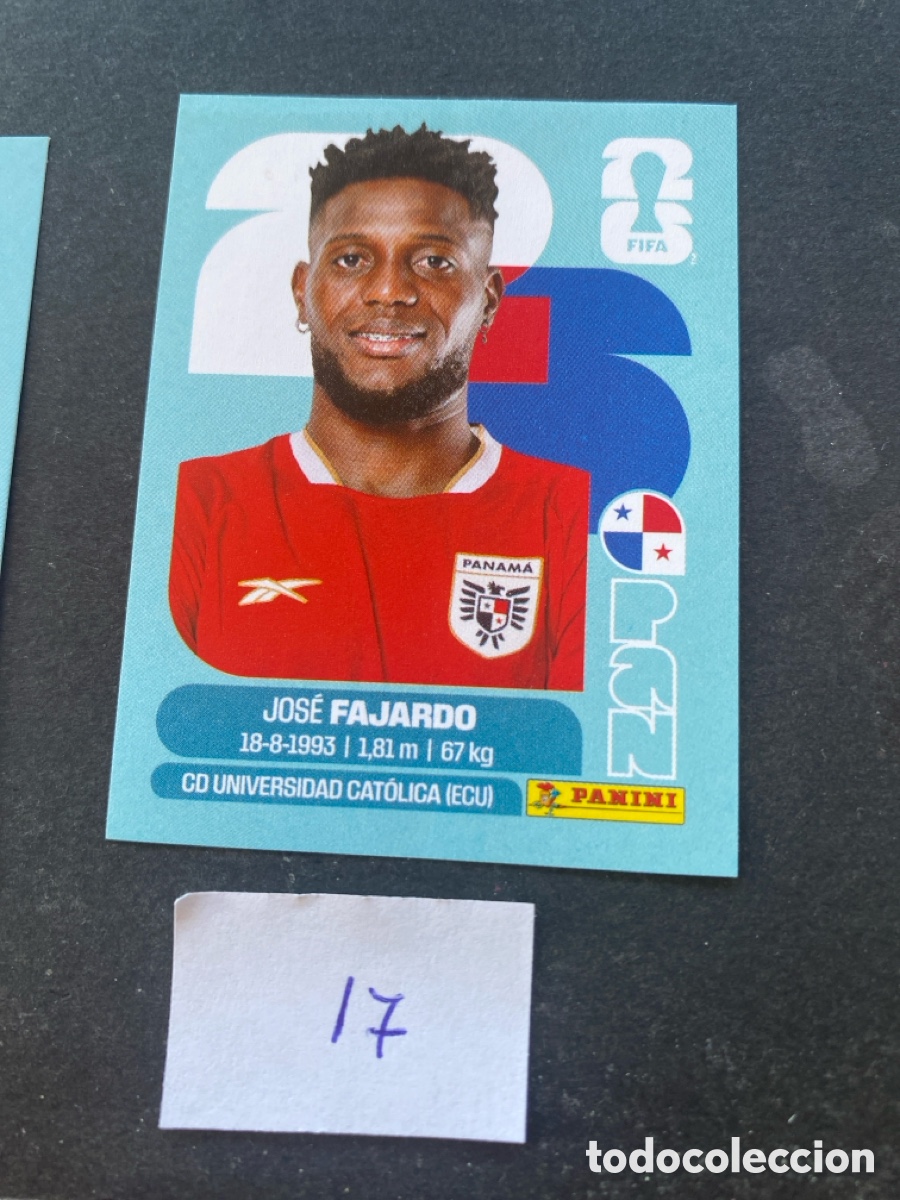 Cromos de F&uacute;tbol: Cromo Panama Mundial 2026 N* 17 nuevo