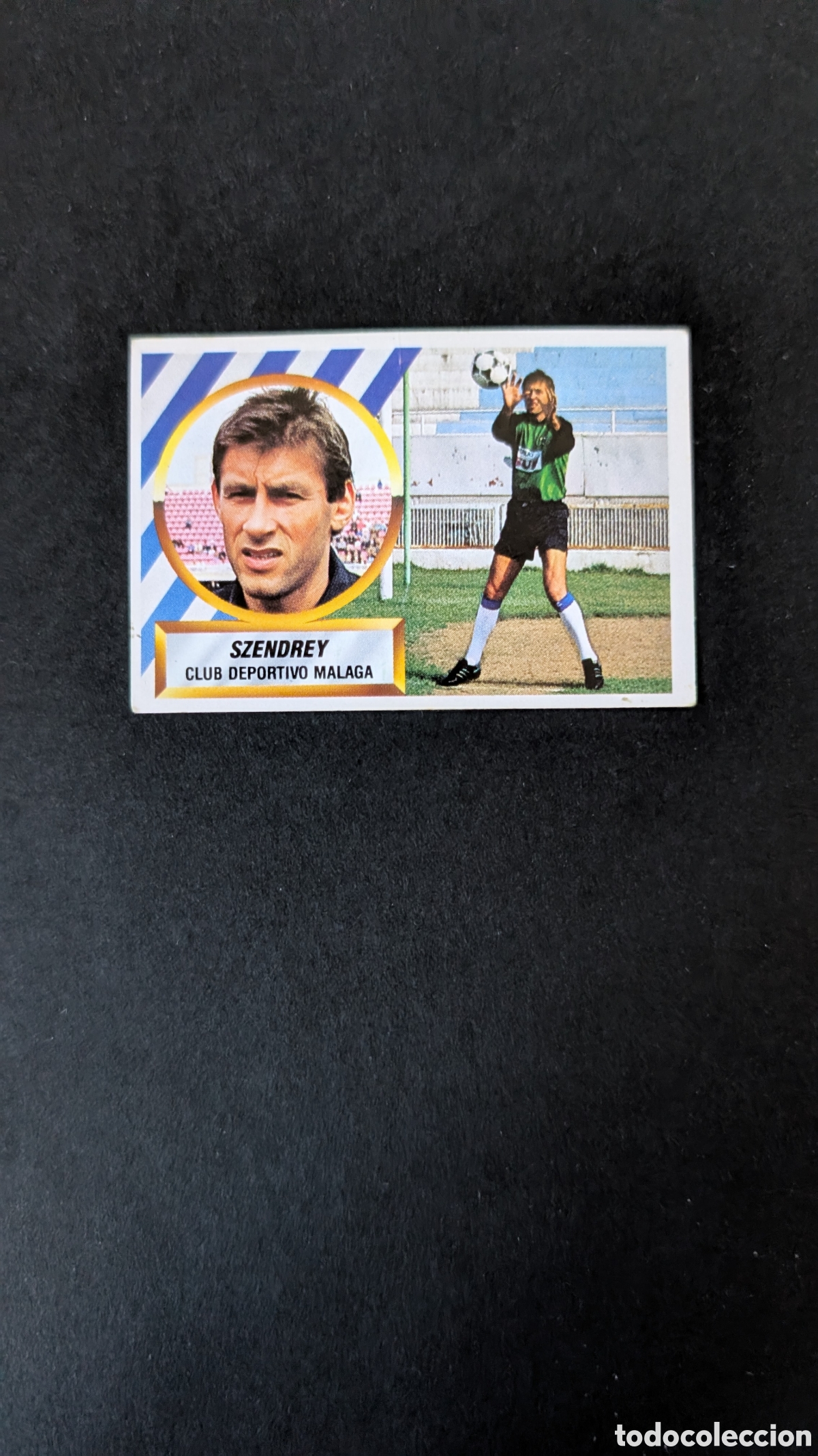 Cromos de F&uacute;tbol: SZENDREY MALAGA BAJA LIGA ESTE 1988/89 88 89 NUNCA PEGADO SIN PEGAR