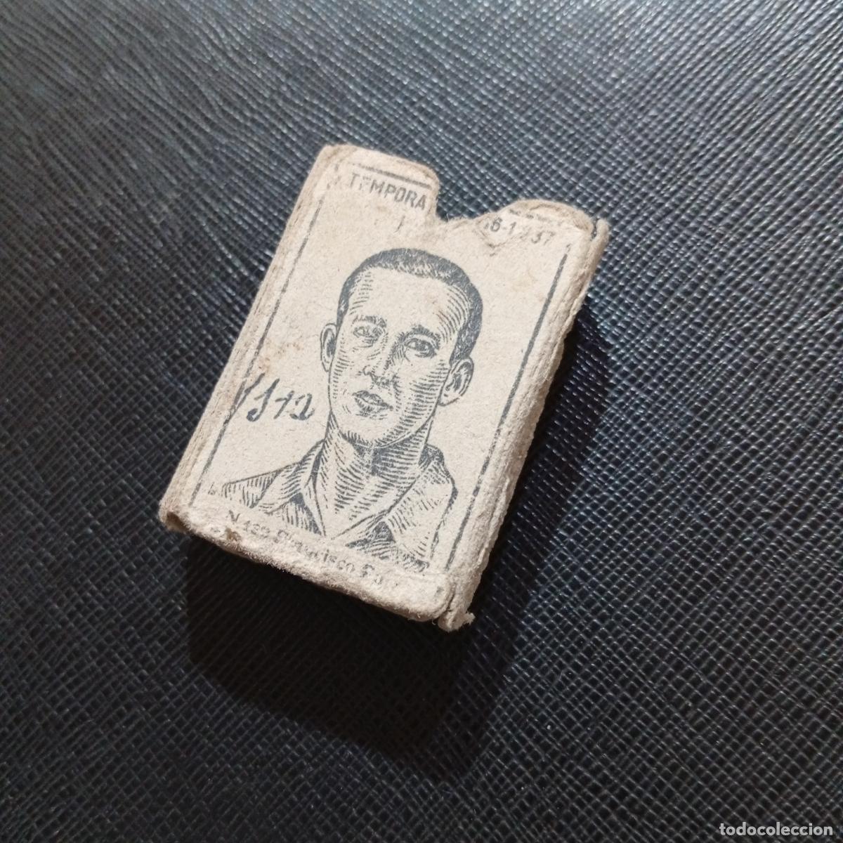 Cromos de F&uacute;tbol: 162 FFRANCISCO PUIG LEVANTE CERILLAS Y FOSFOROS 1936 1937 LIGA 36 37 CROMO - A120 PG505 CON CAJA
