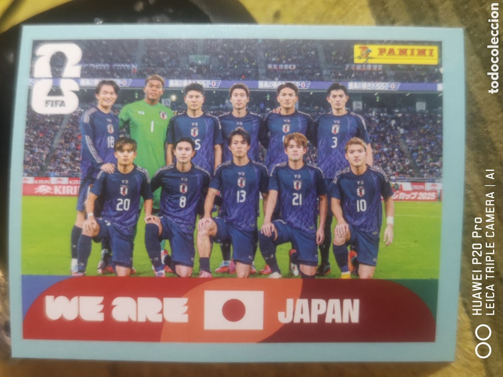 Cromos de F&uacute;tbol: FIFA WORLD CUP MUNDIAL 2026 ALINEACI&Oacute;N JAPON - JPN 13