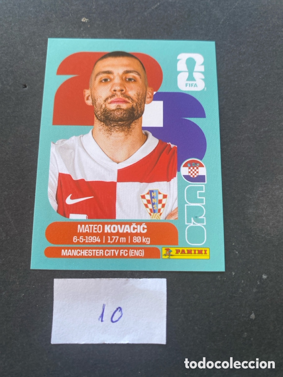 Cromos de F&uacute;tbol: Cromo Croacia Mundial 2026 N* 10 nuevo
