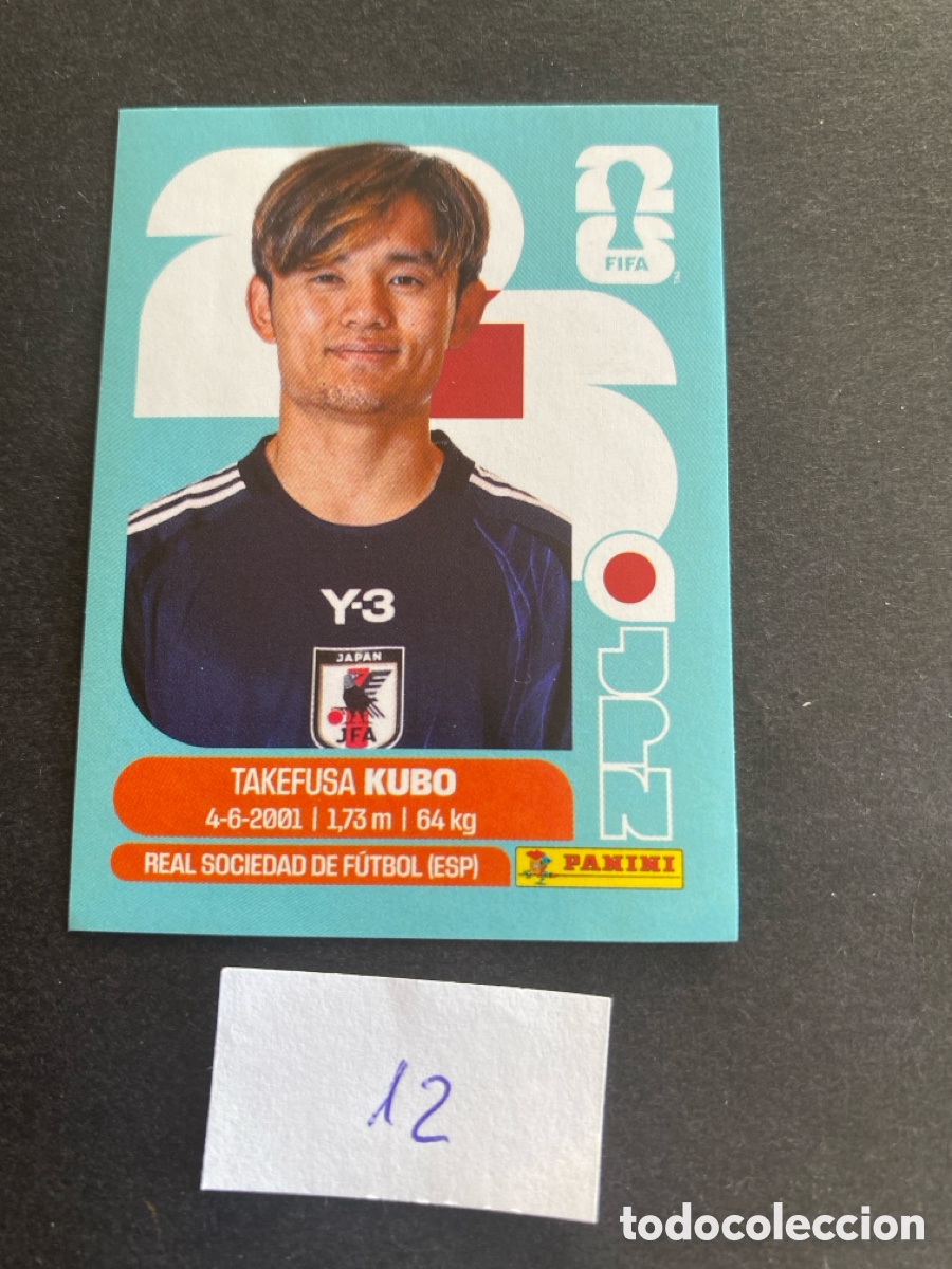 Cromos de F&uacute;tbol: Cromo Jap&oacute;n Mundial 2026 N* 12 nuevo