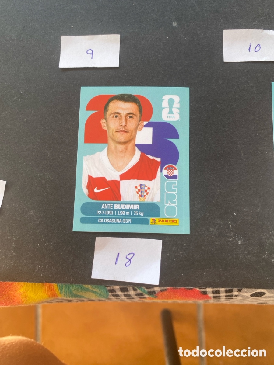 Cromos de F&uacute;tbol: Cromo Croacia Mundial 2026 N* 18 nuevo