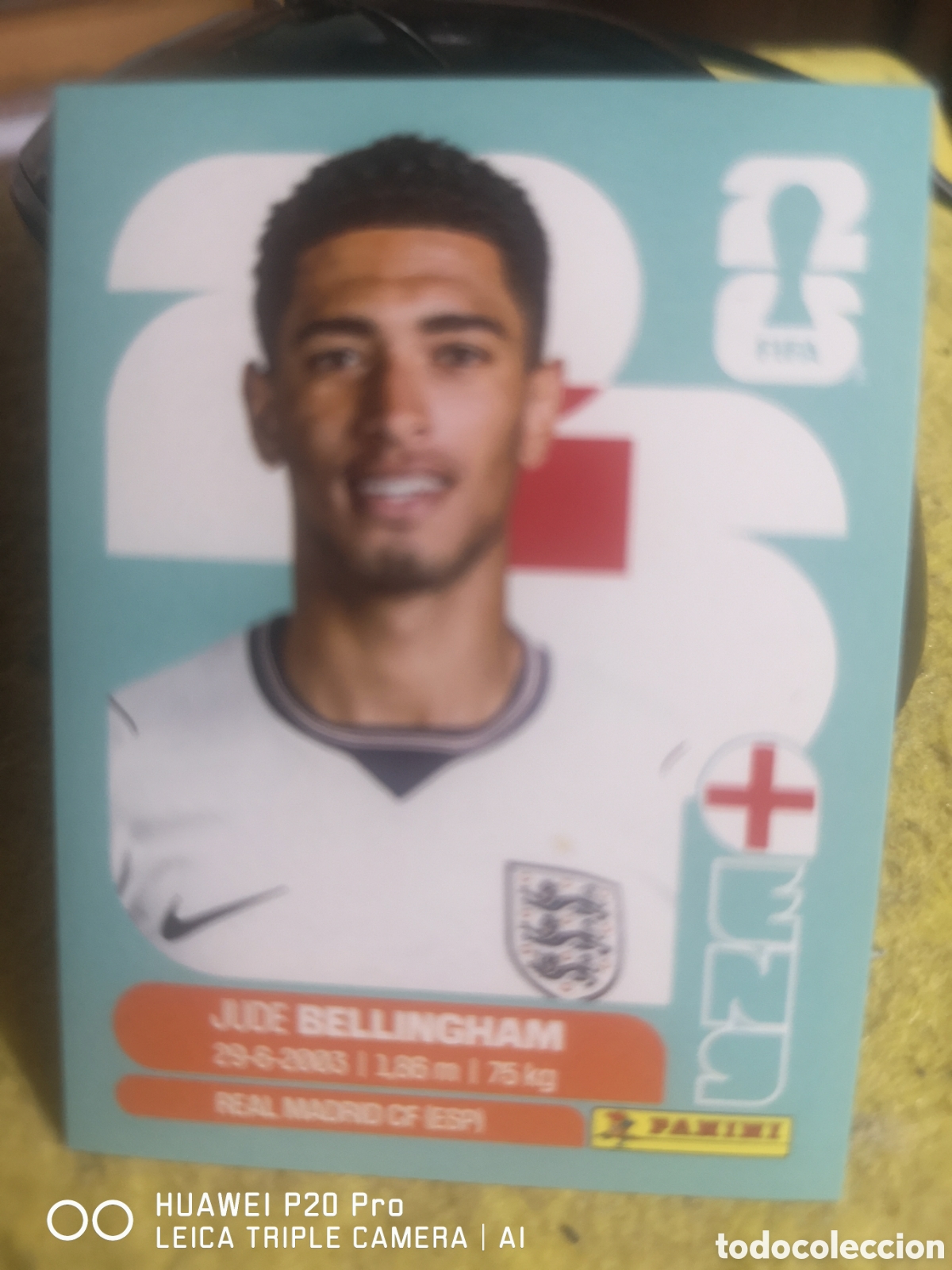 Cromos de F&uacute;tbol: FIFA WORLD CUP MUNDIAL 2026 JUDE BELLINGHAM - ENG 11