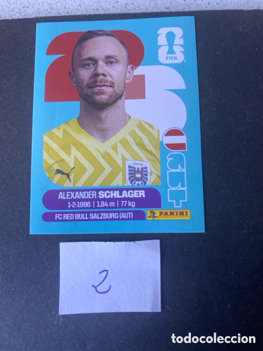 Cromos de F&uacute;tbol: Cromo Austria Mundial 2026 N* 2 nuevo