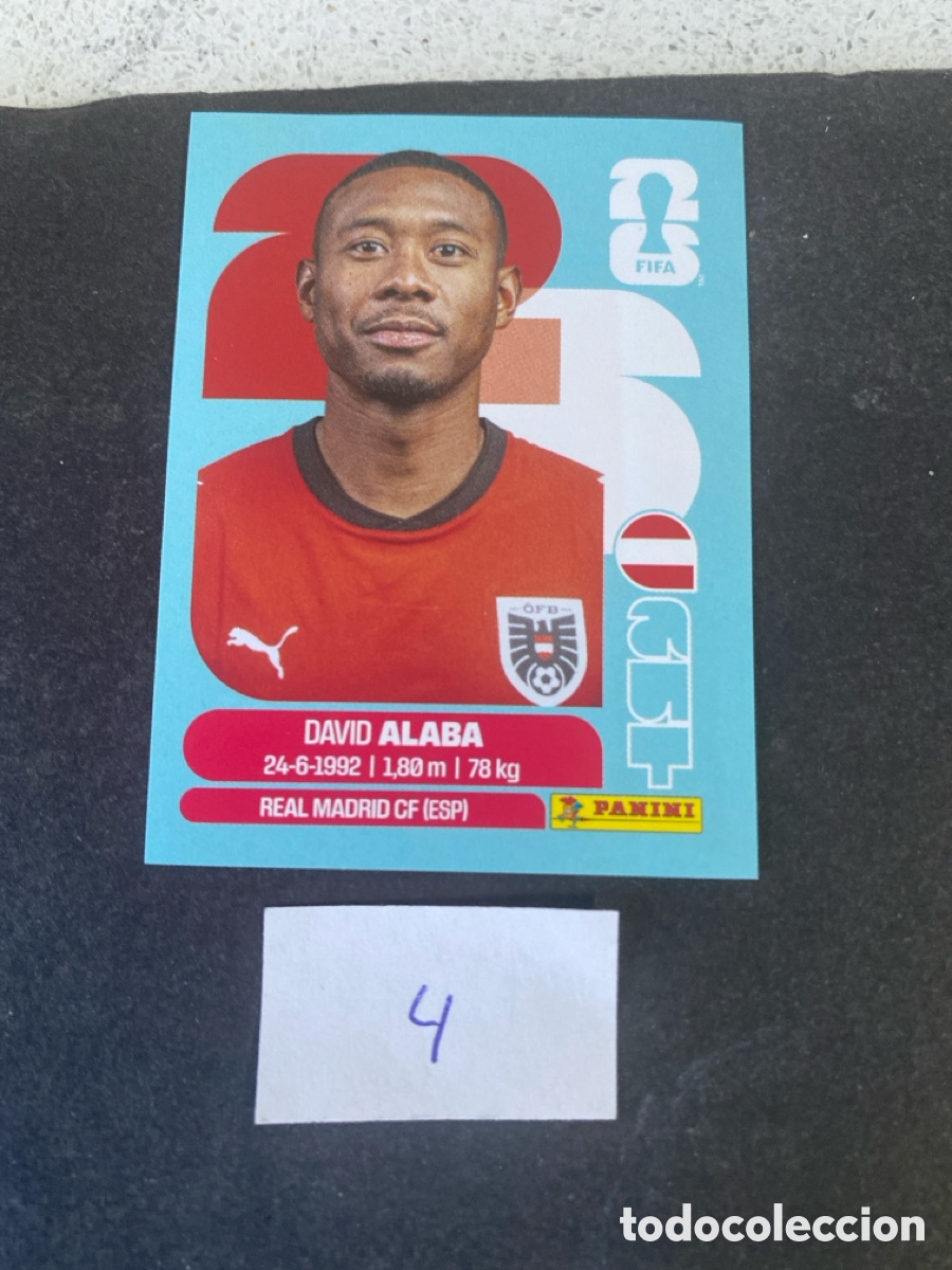 Cromos de F&uacute;tbol: Cromo Austria Mundial 2026 N* 4 nuevo