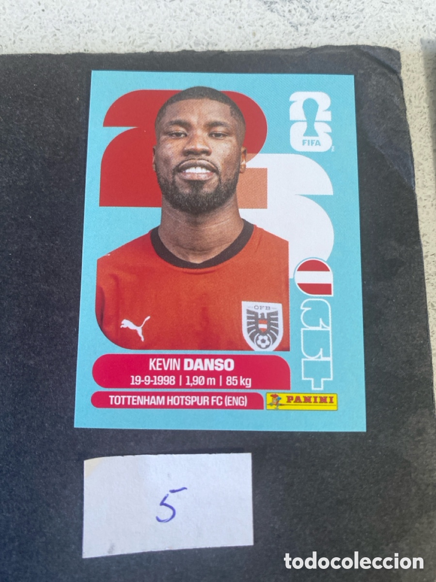 Cromos de F&uacute;tbol: Cromo Austria Mundial 2026 N* 5 nuevo
